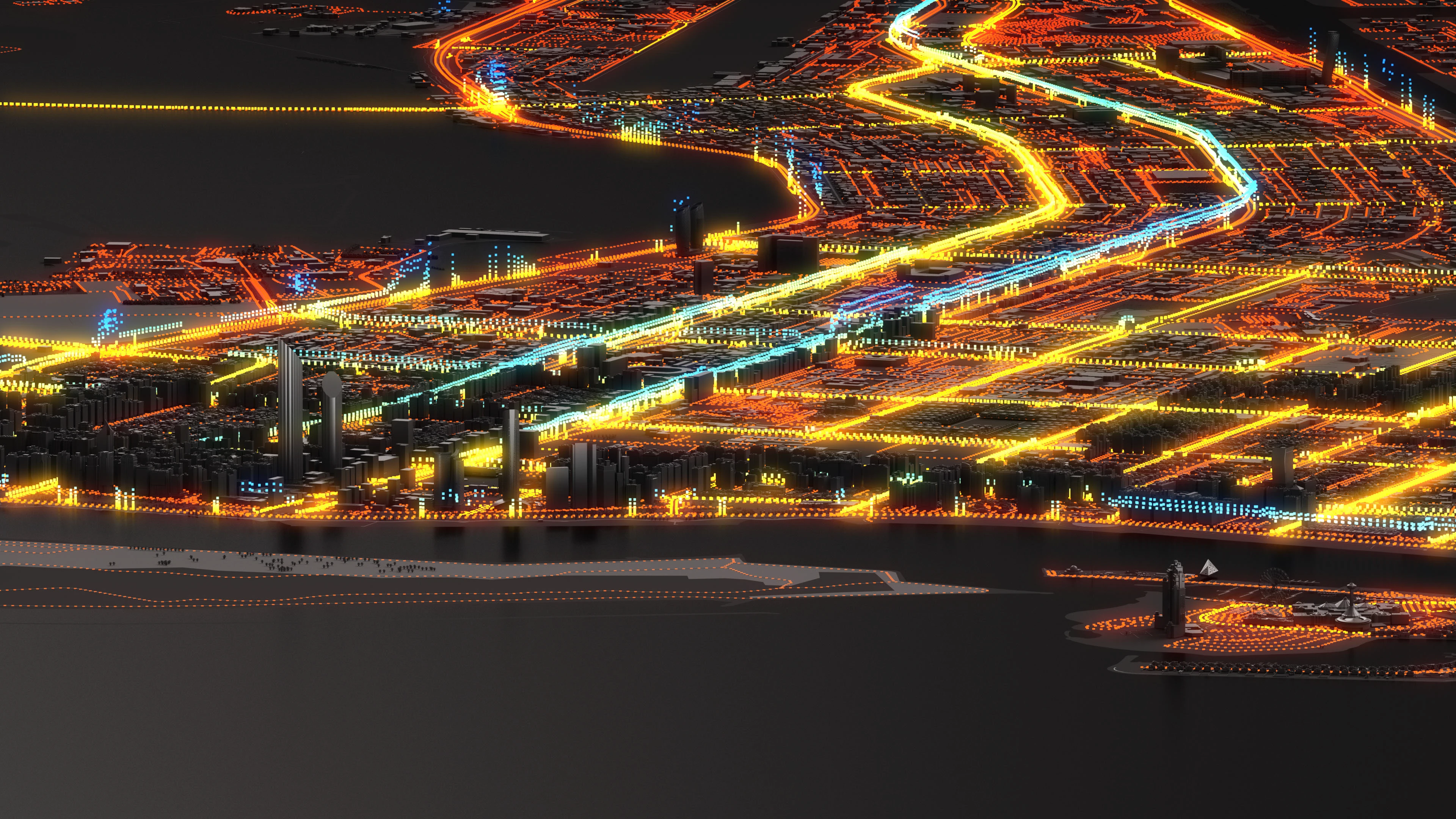 Визуализация траффика TomTom — Изображение №8 — Графика, 3D на Dprofile