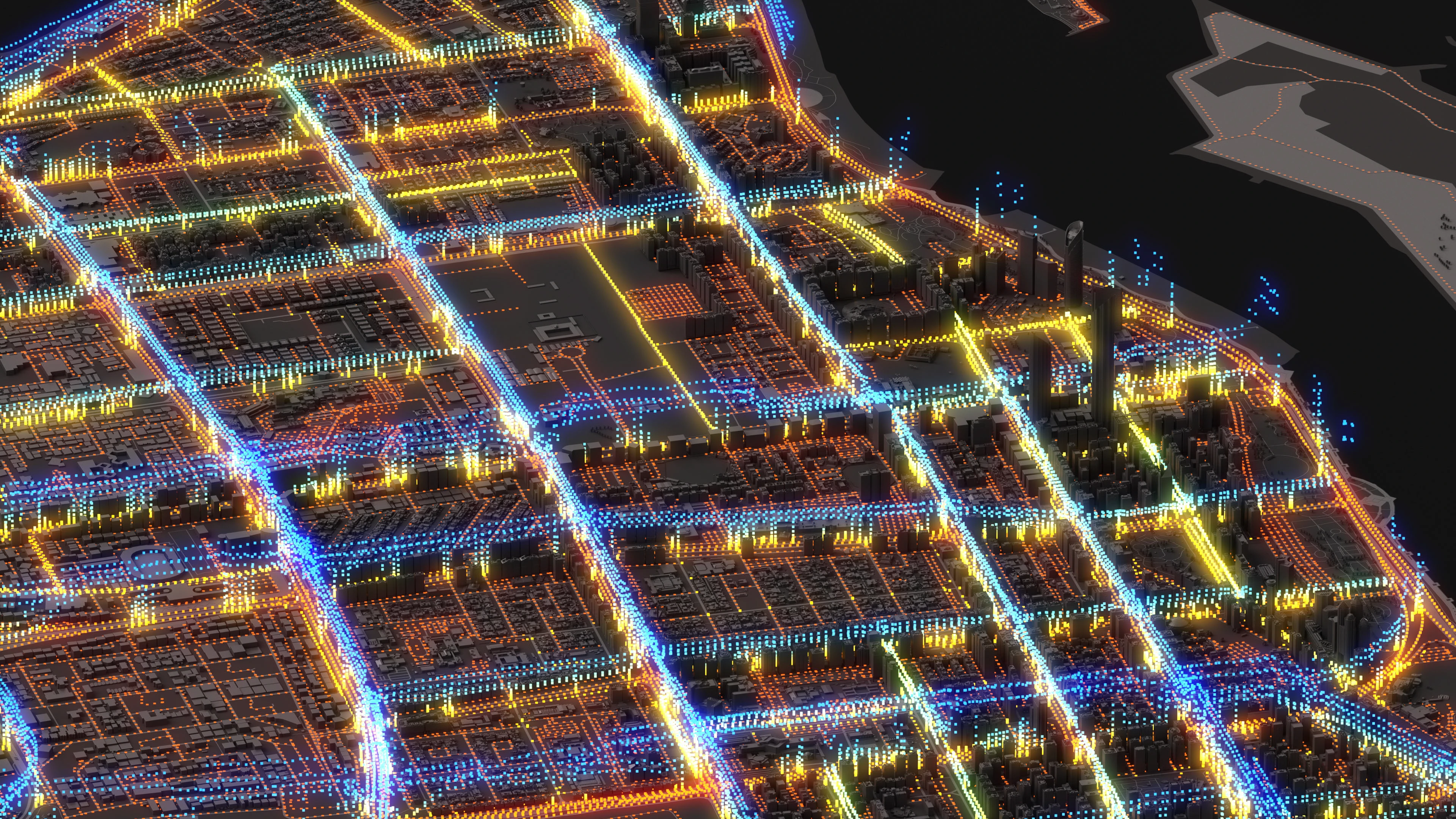 Визуализация траффика TomTom — Изображение №9 — Графика, 3D на Dprofile
