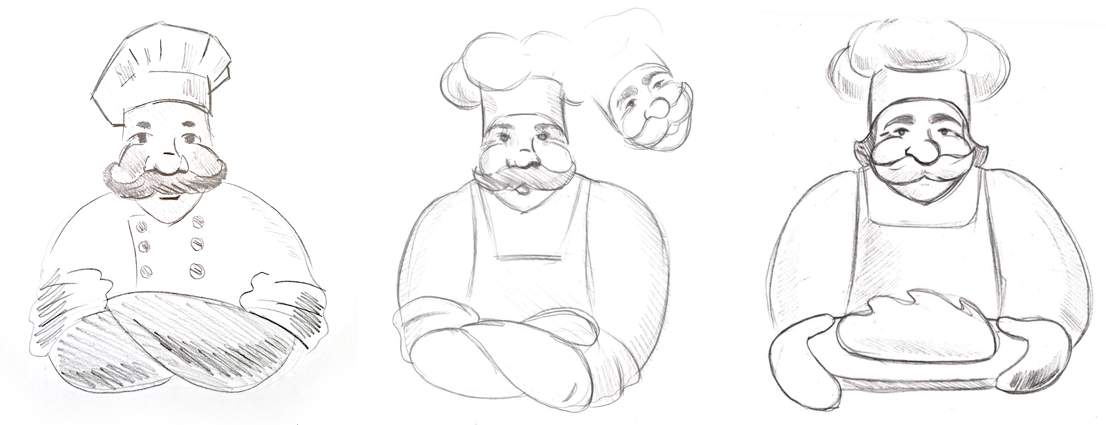 Логотип сети пекарен — Изображение №3 — Брендинг, Графика на Dprofile