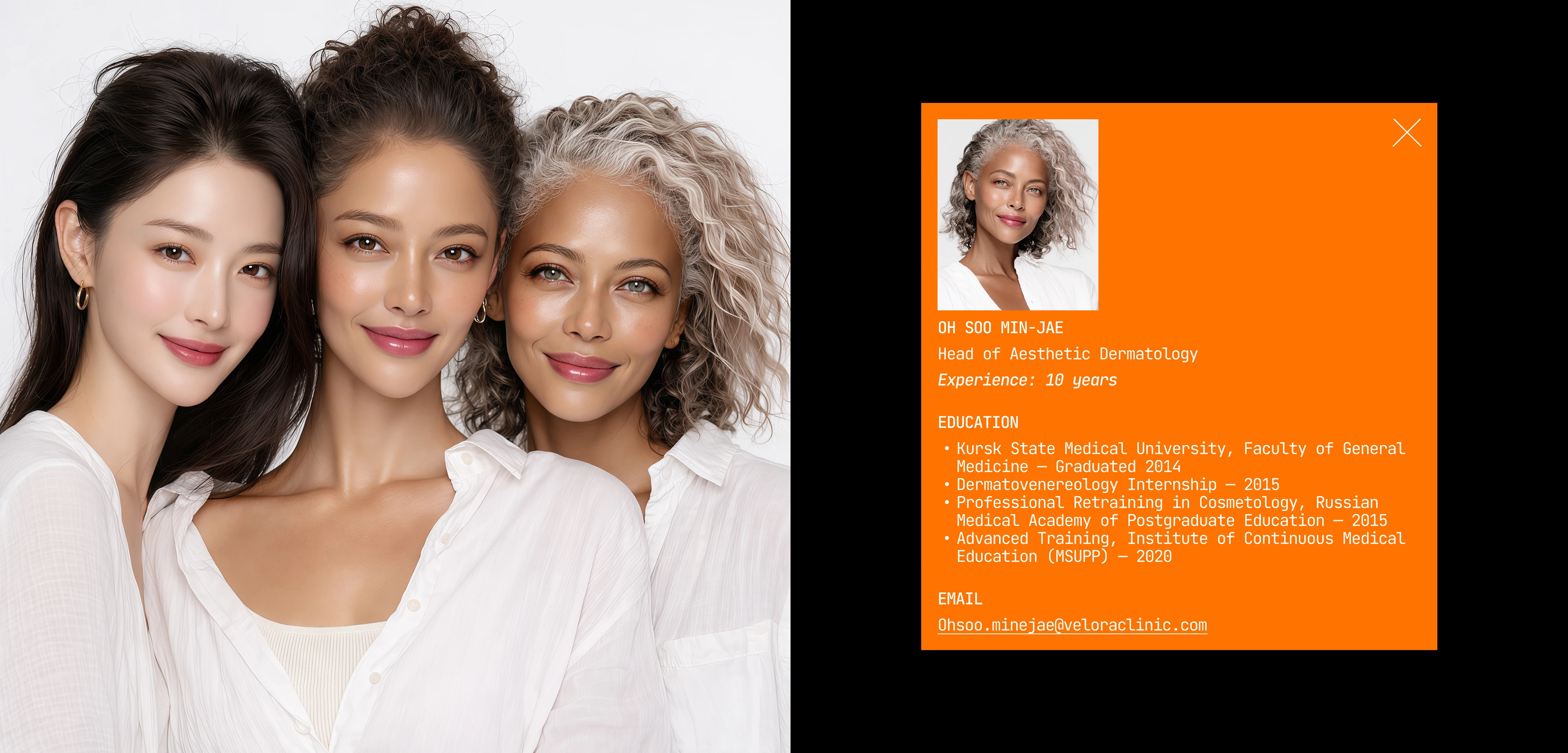 Клиника косметологии | Сosmetology beauty clinic — Изображение №14 — Интерфейсы, Маркетинг на Dprofile