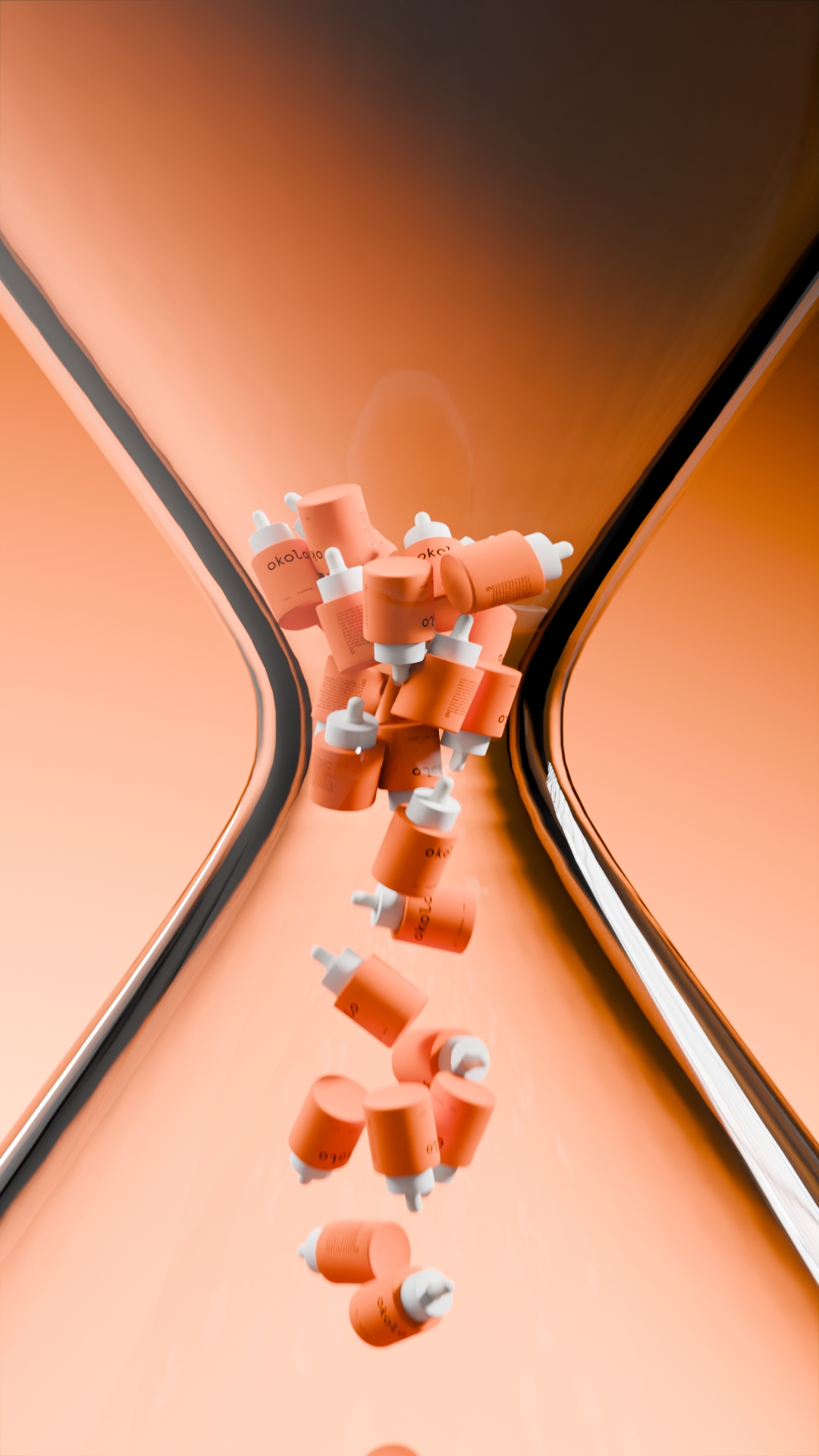 OKOLO Juicy Brightening Serum / CGI — Изображение №11 — 3D, Анимация на Dprofile