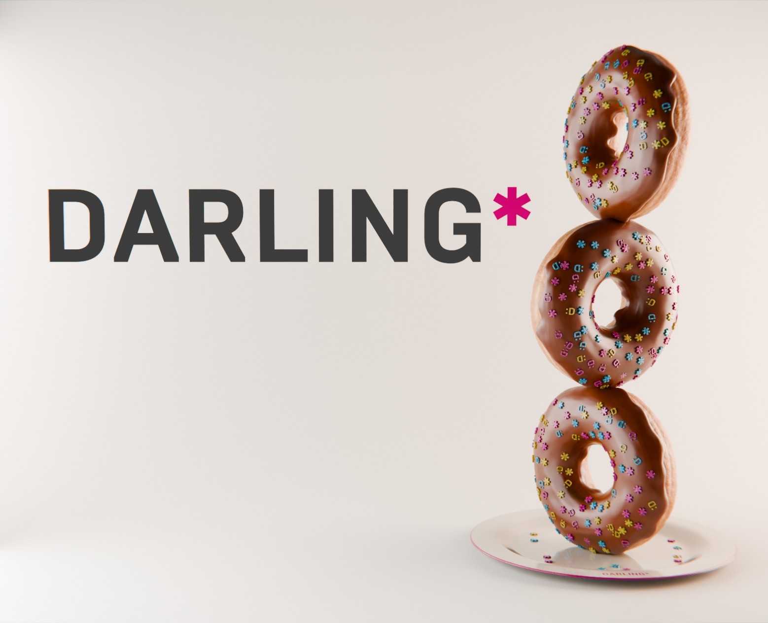 DARLING Birthday / CGI — 3D, Анимация на Dprofile