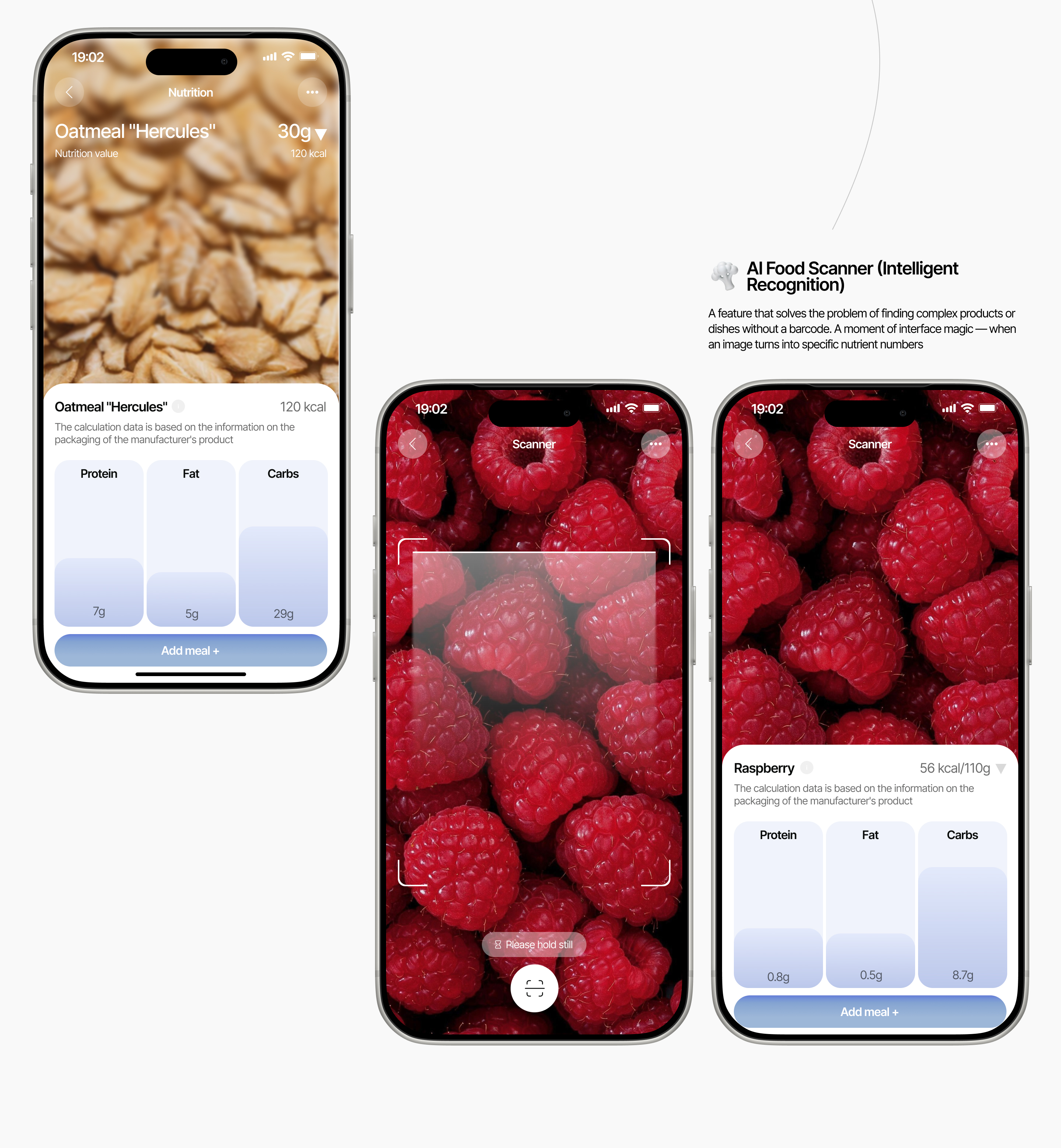 Nutrition — Smart tracking — Изображение №9 — Интерфейсы на Dprofile