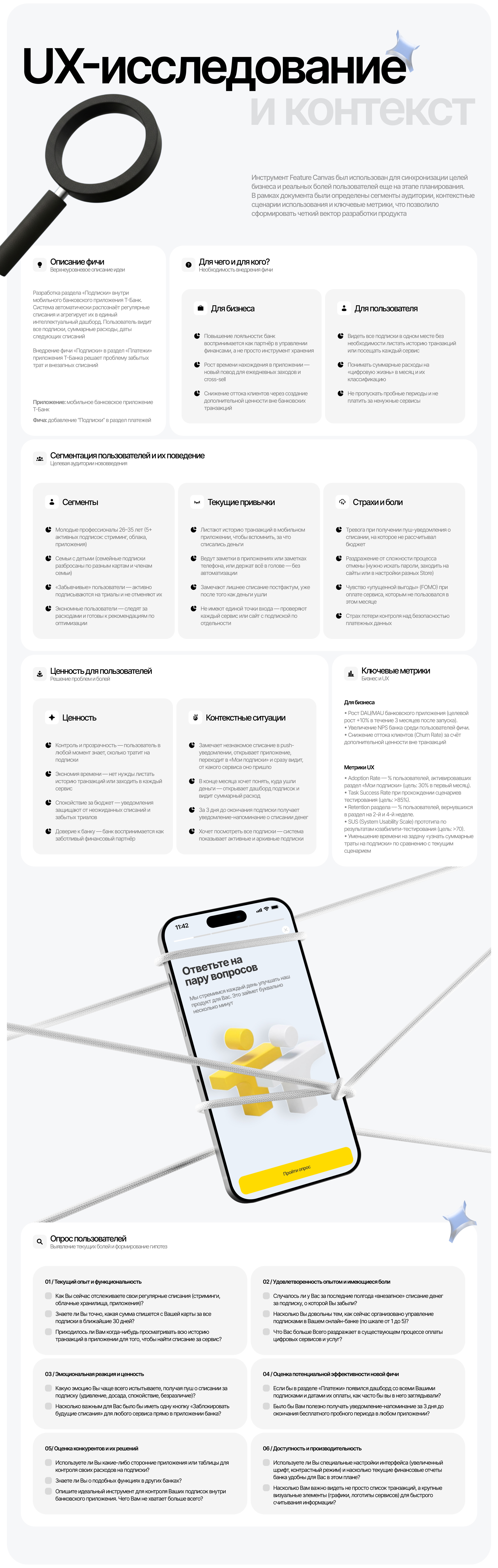 Т-Банк | UX/UI-дизайн интерфейса опции "Подписки" — Изображение №2 — Интерфейсы на Dprofile