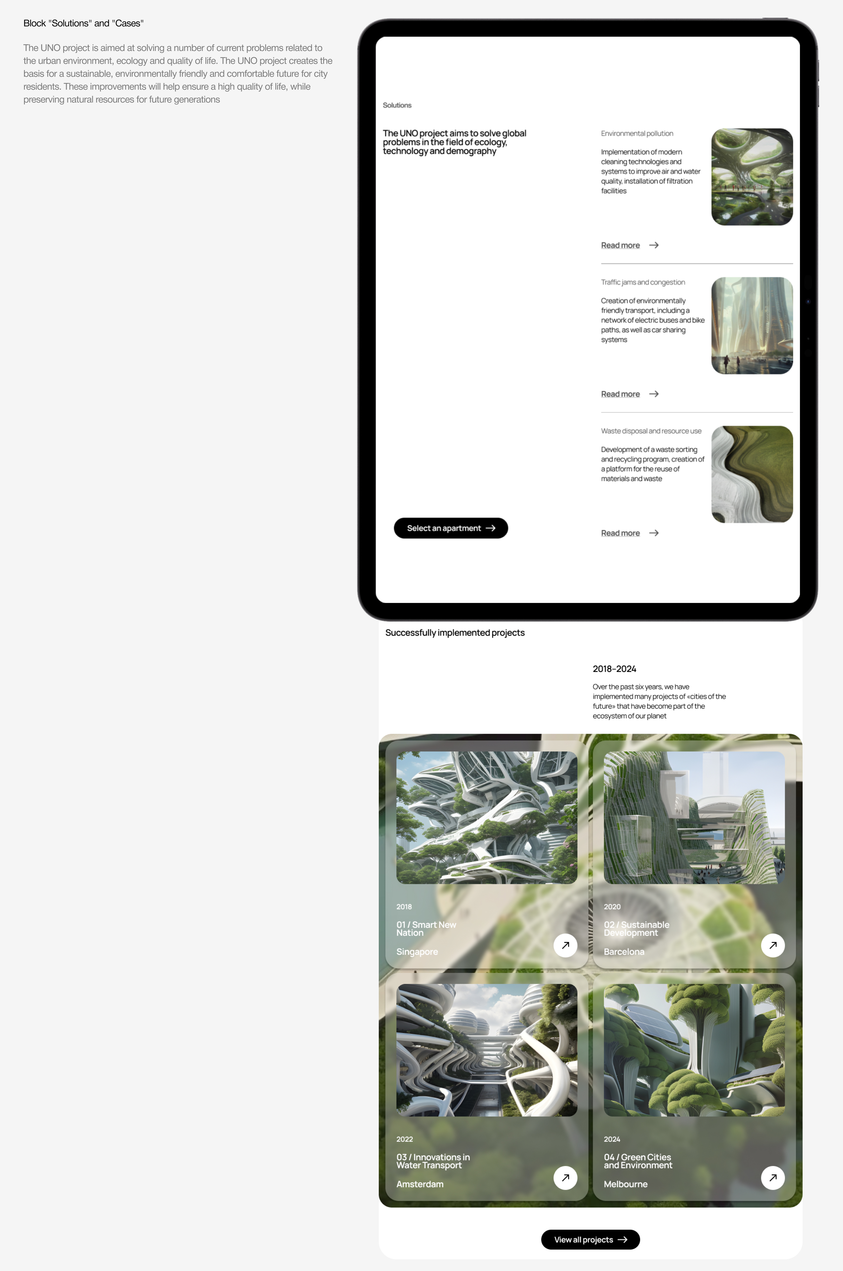 UNO — эко-город будущего — Изображение №9 — Интерфейсы на Dprofile
