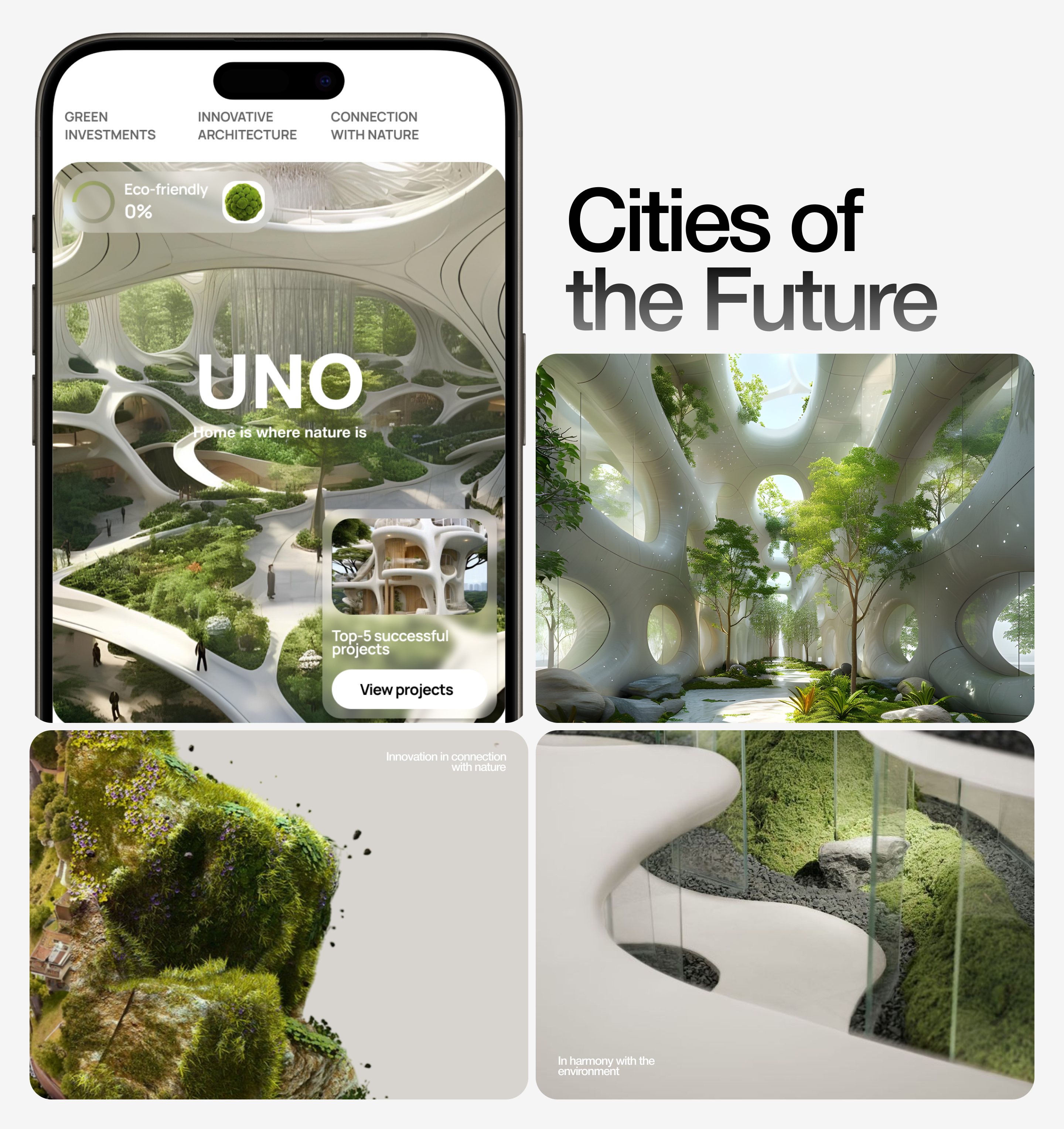UNO — эко-город будущего — Изображение №4 — Интерфейсы на Dprofile