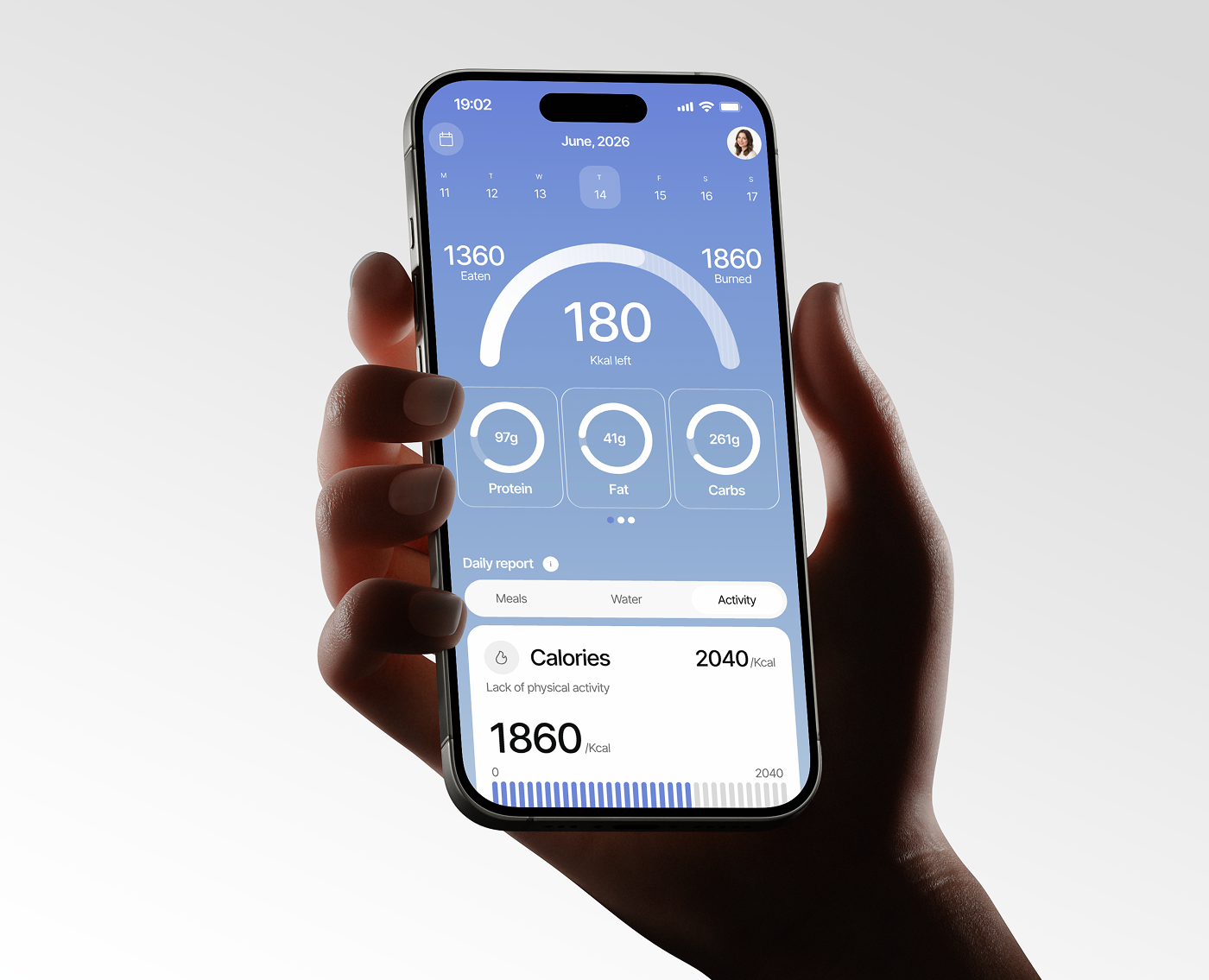 Nutrition — Smart tracking на Dprofile