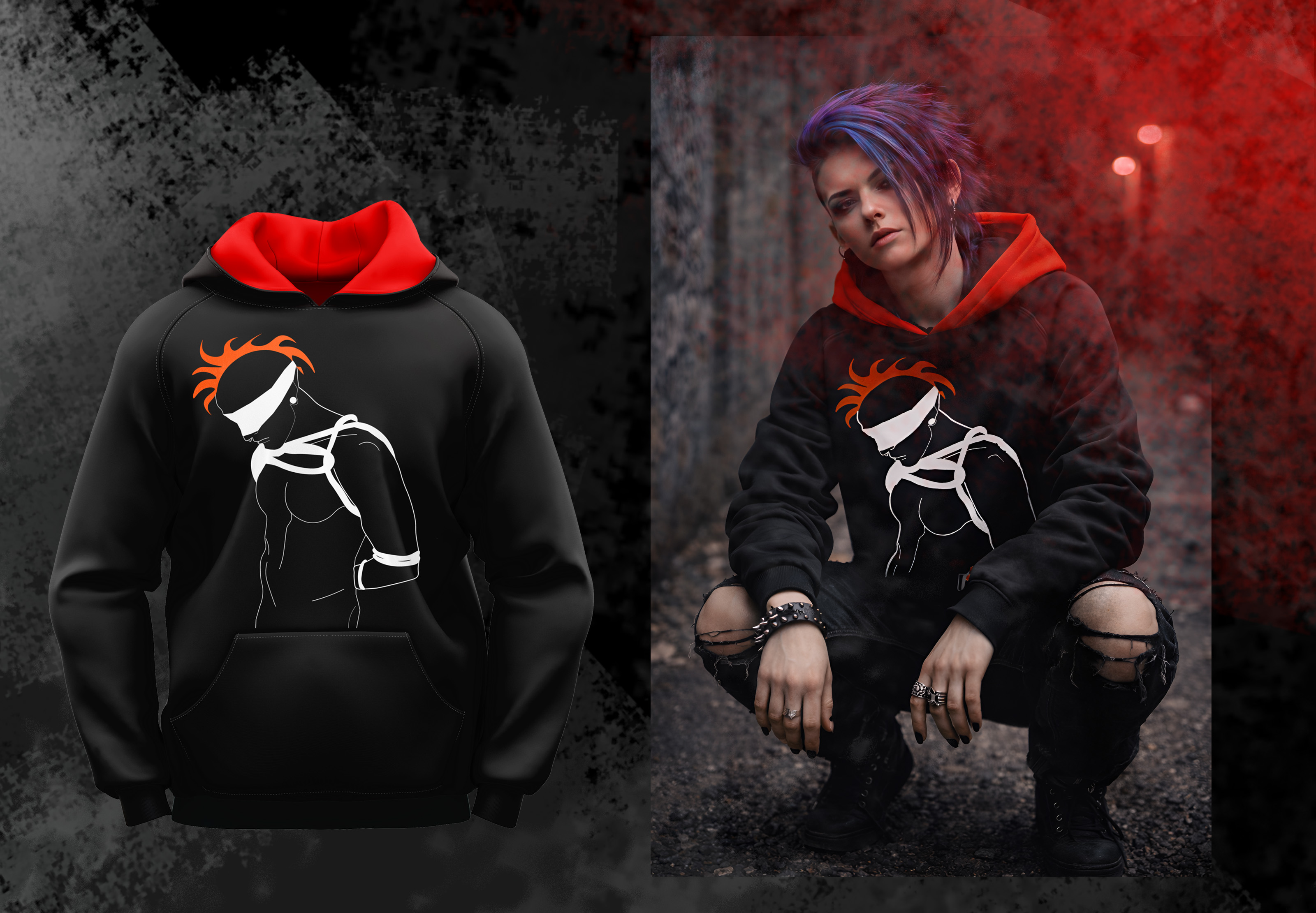 Бунтарь - разработка streetwear-бренда — Изображение №6 — Брендинг на Dprofile