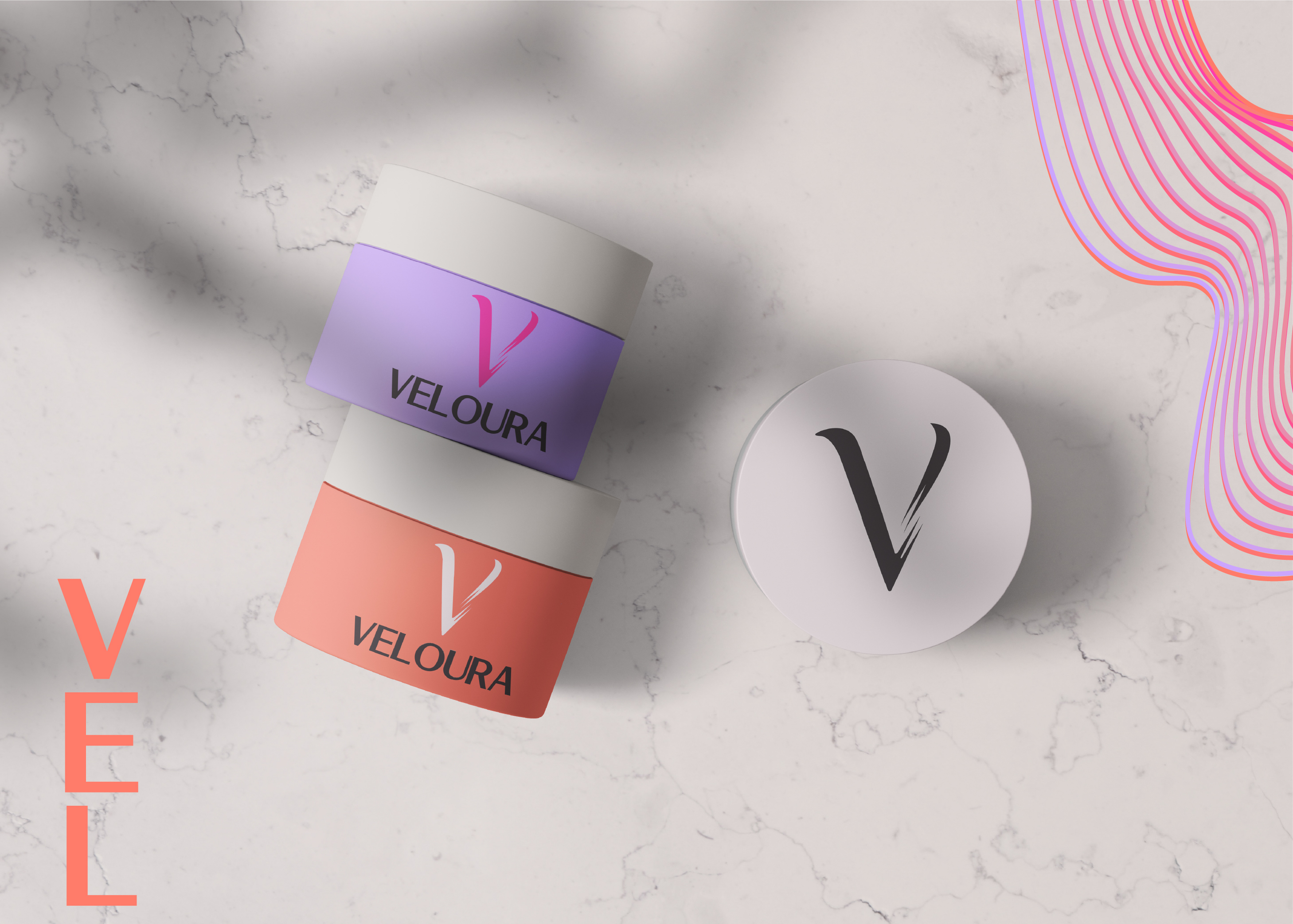 Veloura - логотип — Изображение №5 — Брендинг на Dprofile