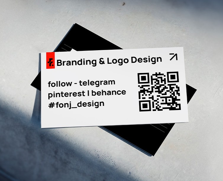 fonj — айдентика бренд дизайнера — Брендинг на Dprofile
