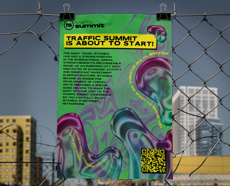 Постер для IT-конференции | Poster — Брендинг, Графика на Dprofile