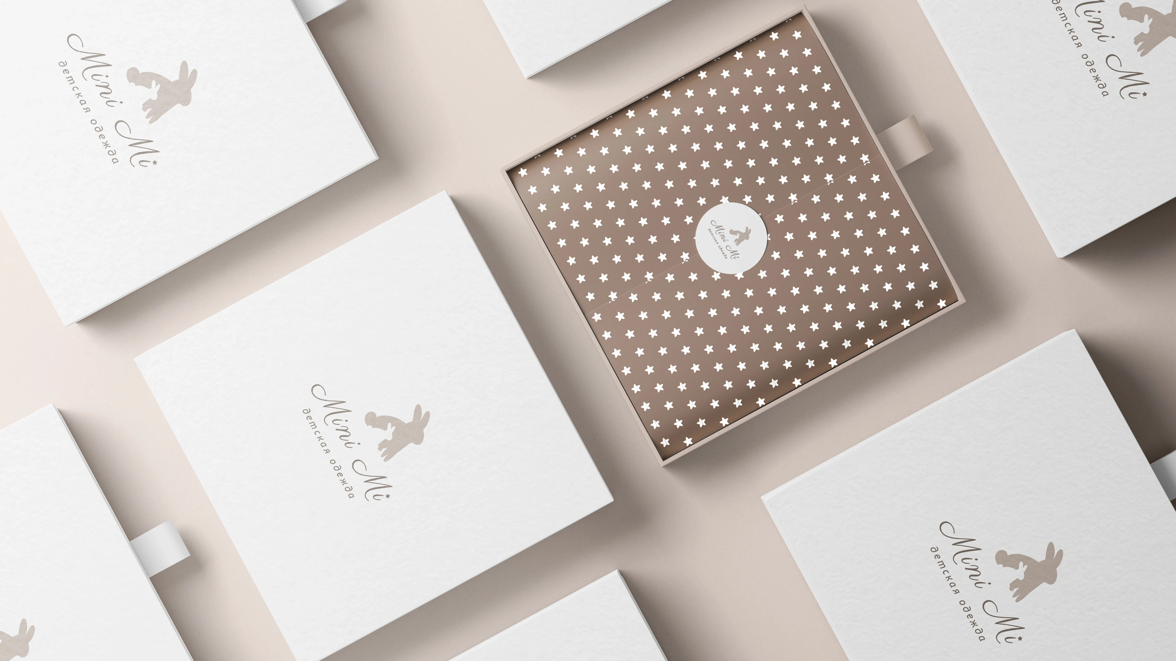 Фирменный стиль для бренда детской одежды Mini Mi — Изображение №8 — Брендинг на Dprofile