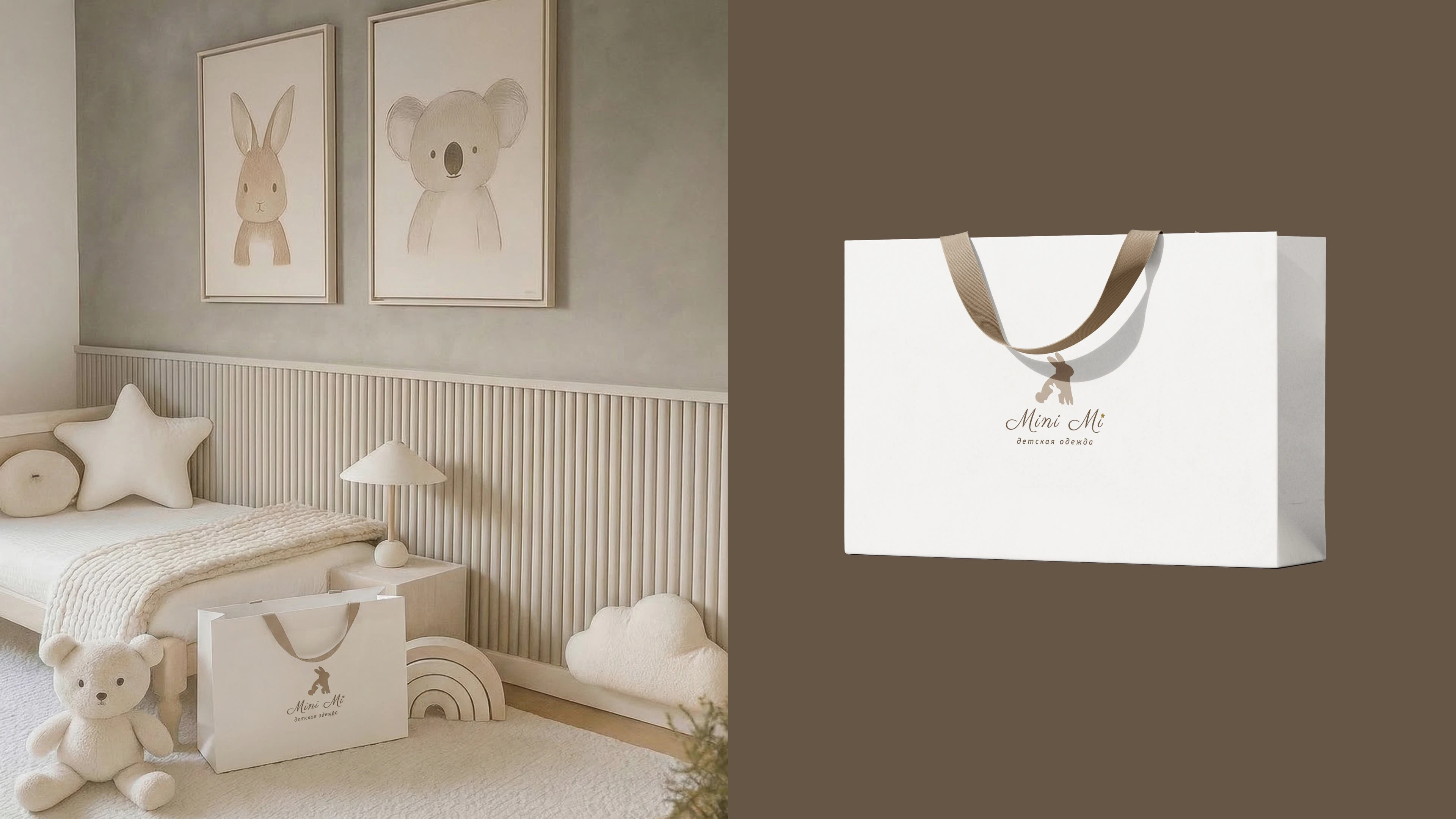 Фирменный стиль для бренда детской одежды Mini Mi — Изображение №14 — Брендинг на Dprofile