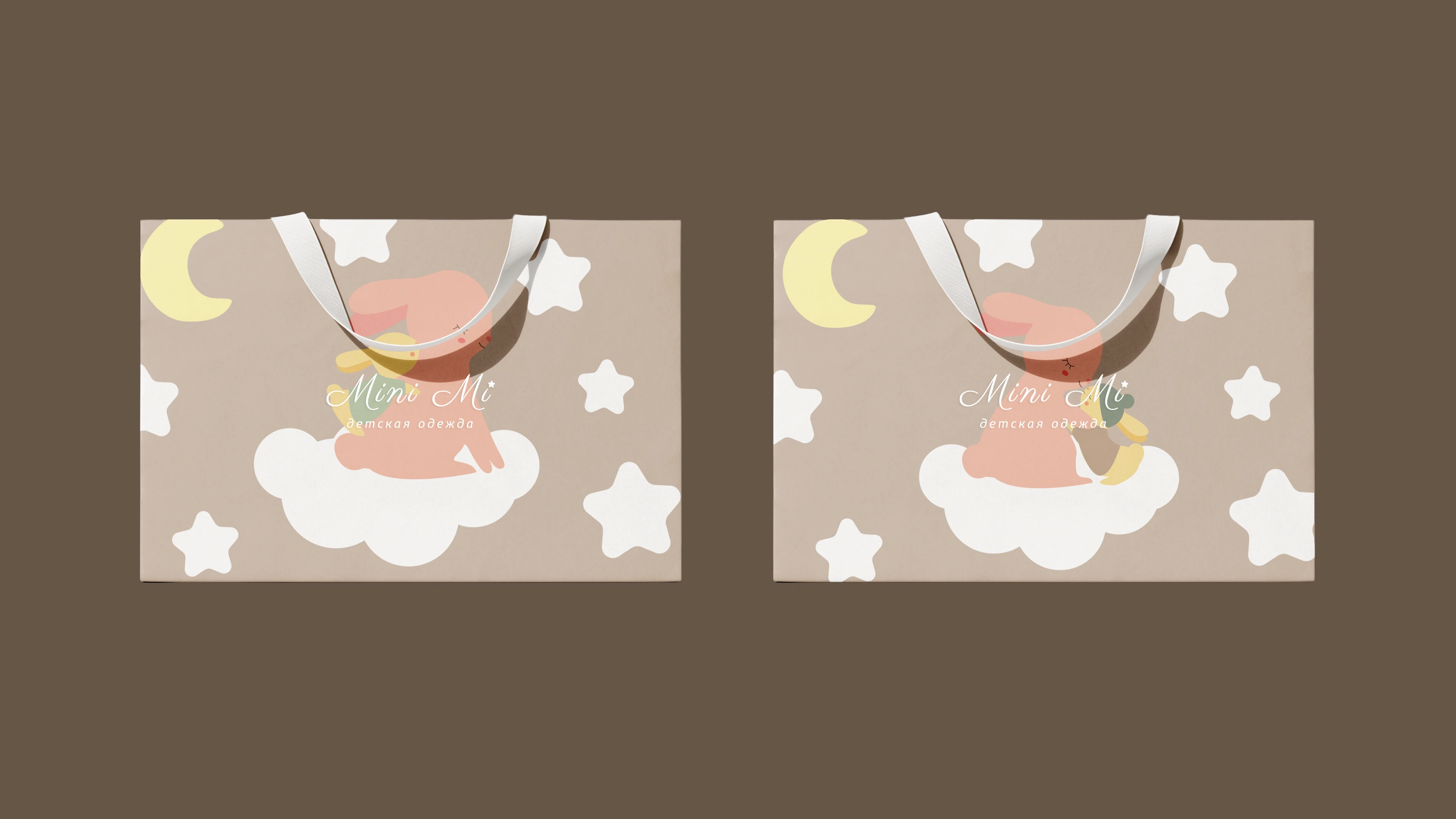 Фирменный стиль для бренда детской одежды Mini Mi — Изображение №15 — Брендинг на Dprofile