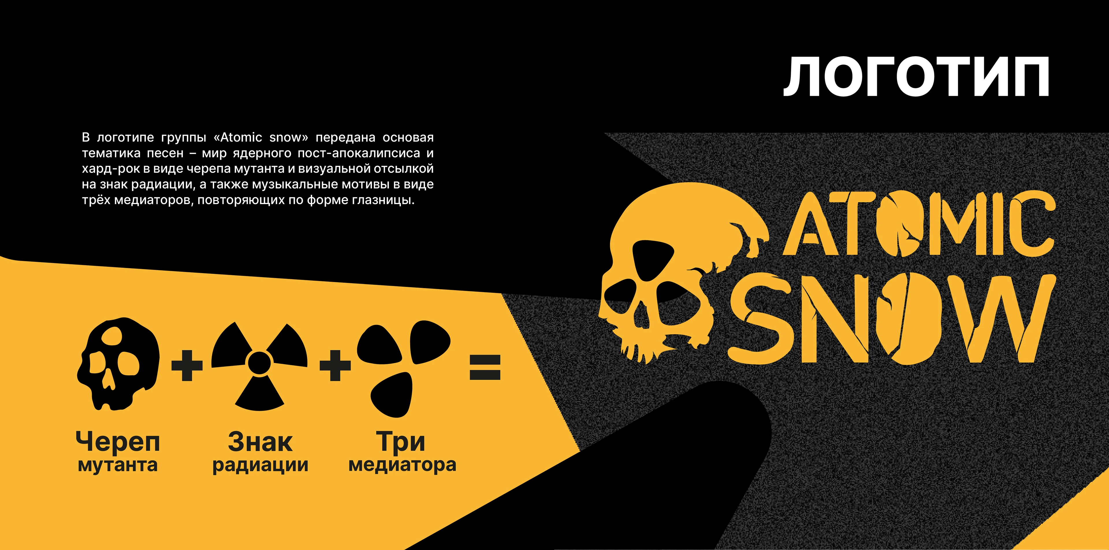Хард-рок группа "ATOMIC SHOW" / Айдентика — Изображение №1 — Брендинг, Графика на Dprofile