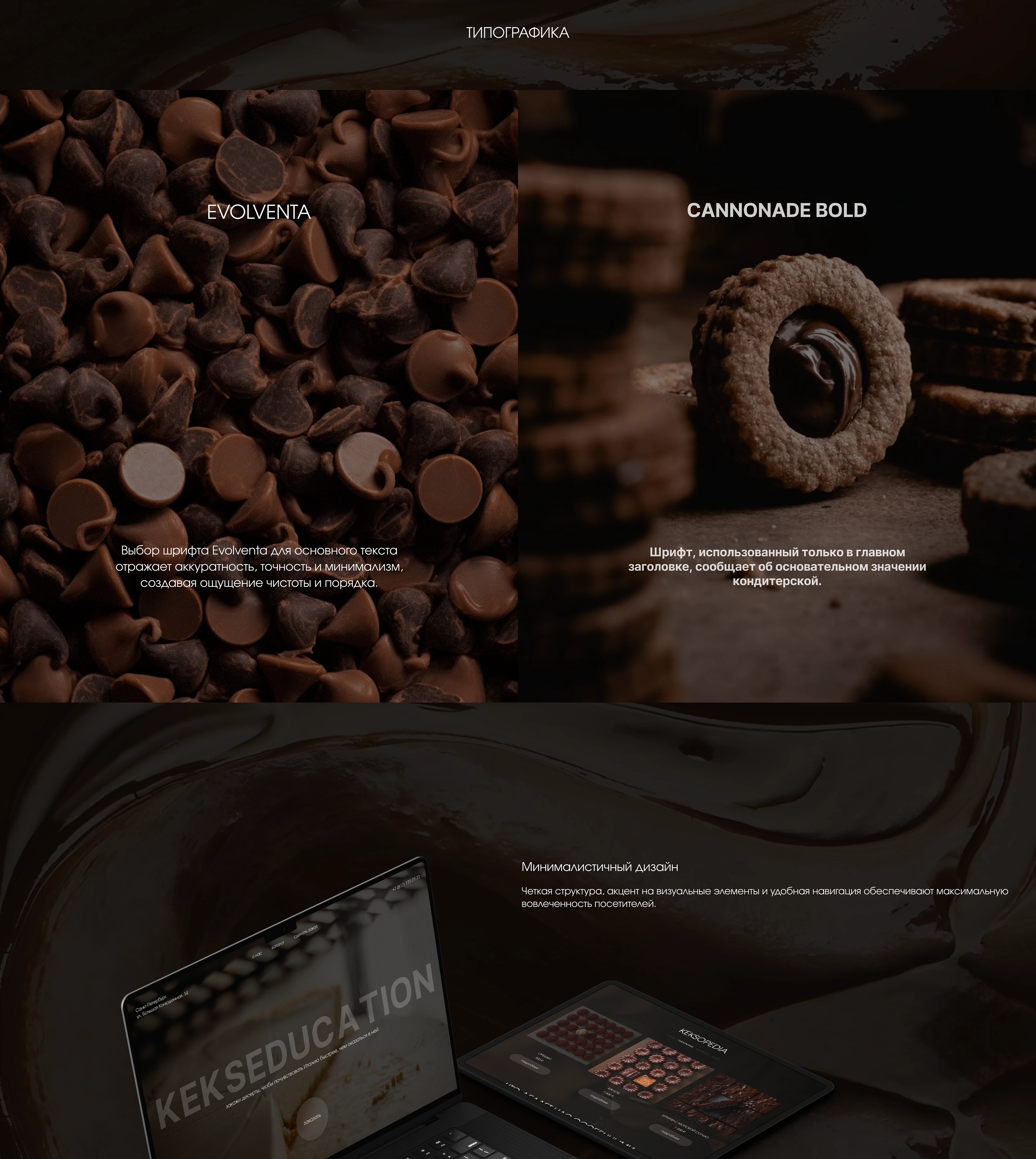 Лендинг для кондитерской KEKSEDUCATION — Изображение №7 — Интерфейсы на Dprofile