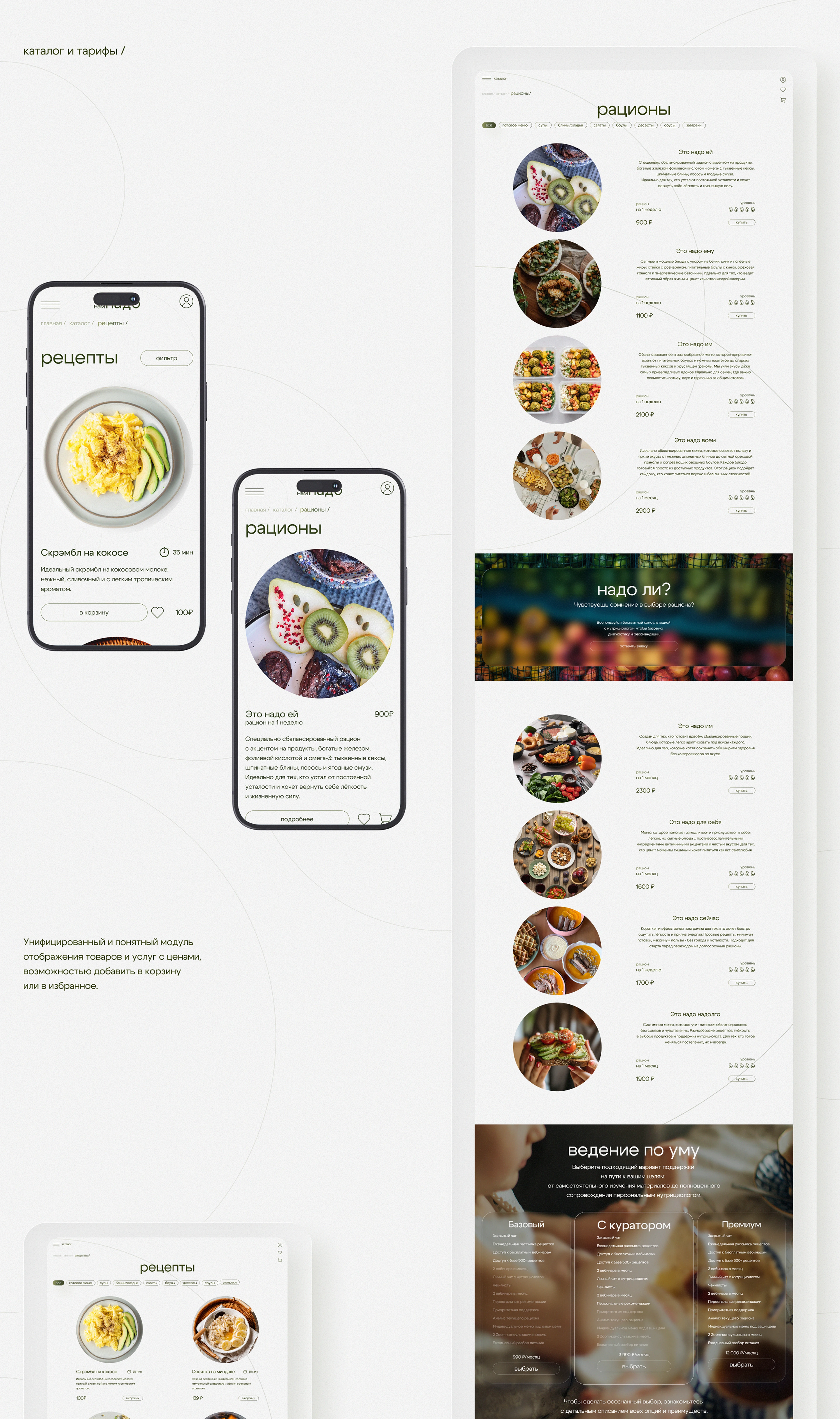 Многостраничный сайт "Это нам надо" — Изображение №6 — Интерфейсы на Dprofile