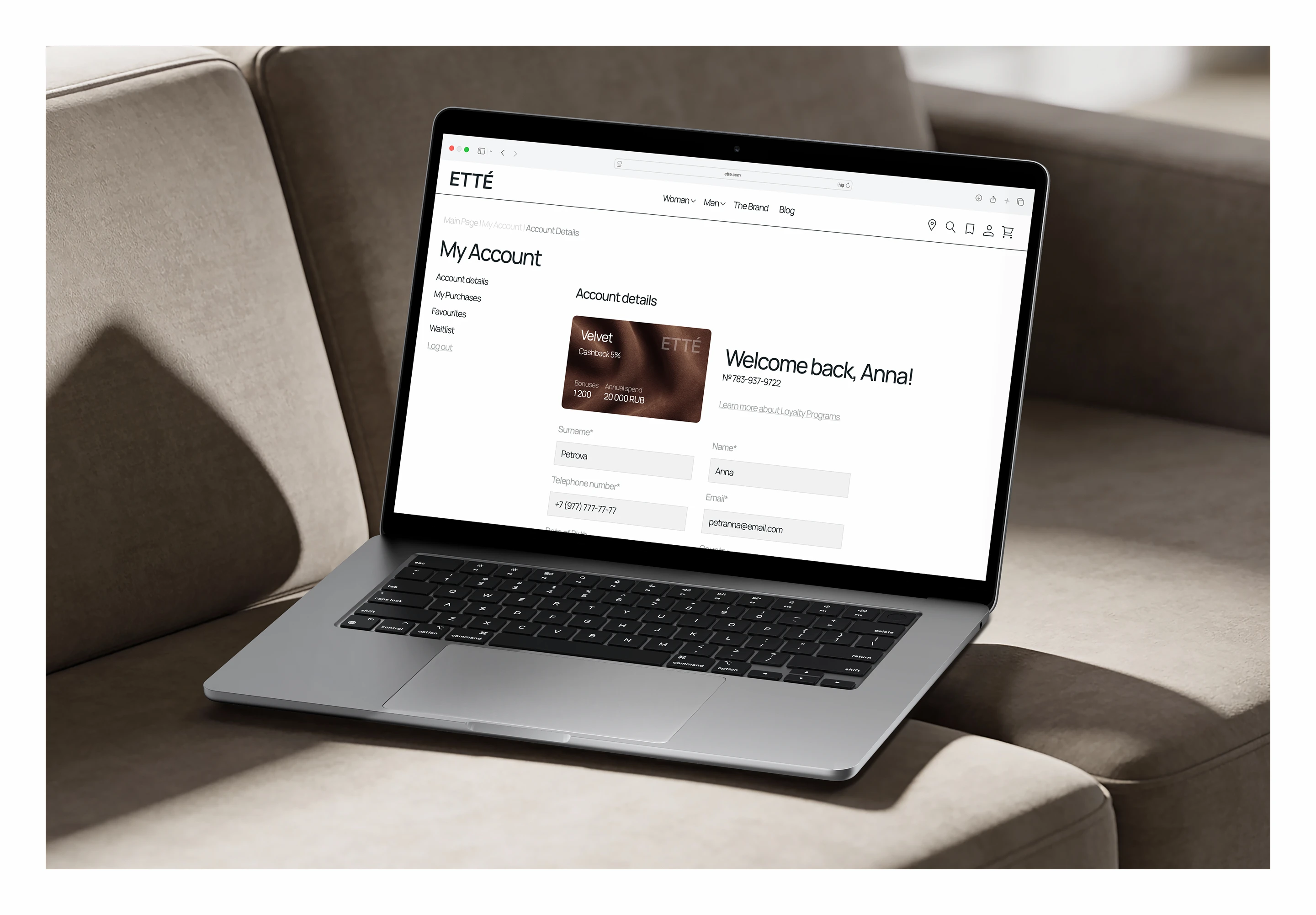 ETTÉ | E-commerce | Online store | Fashion brand — Изображение №13 — Интерфейсы на Dprofile