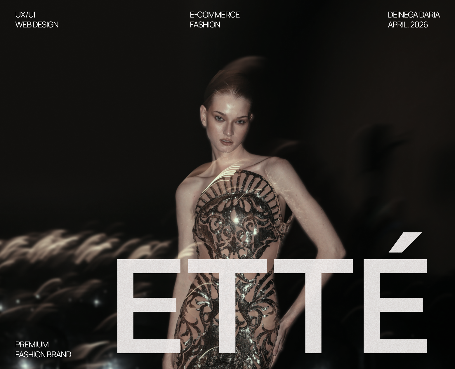 ETTÉ | E-commerce | Online store | Fashion brand — Интерфейсы на Dprofile