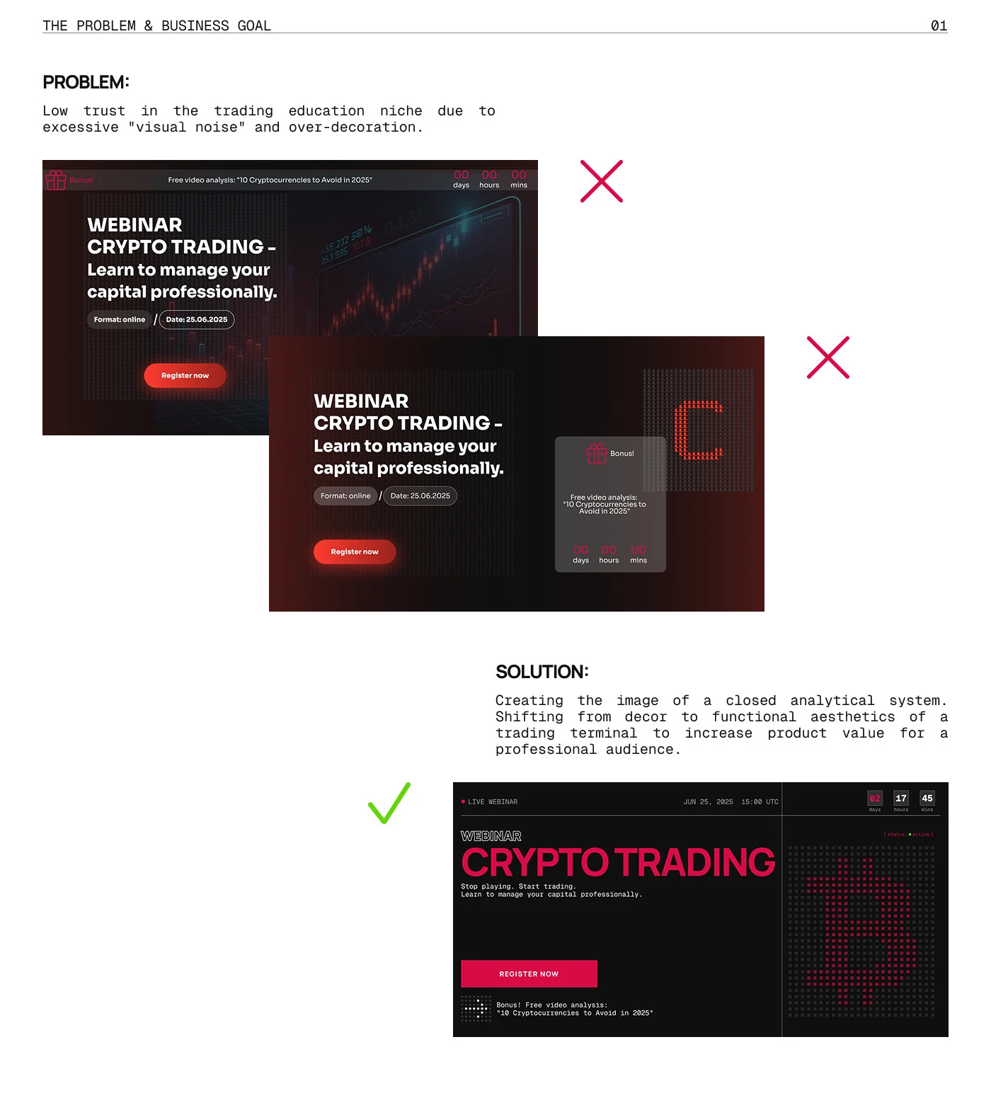 Crypto Trading Platform — UI/UX Case Study — Изображение №3 — Интерфейсы на Dprofile