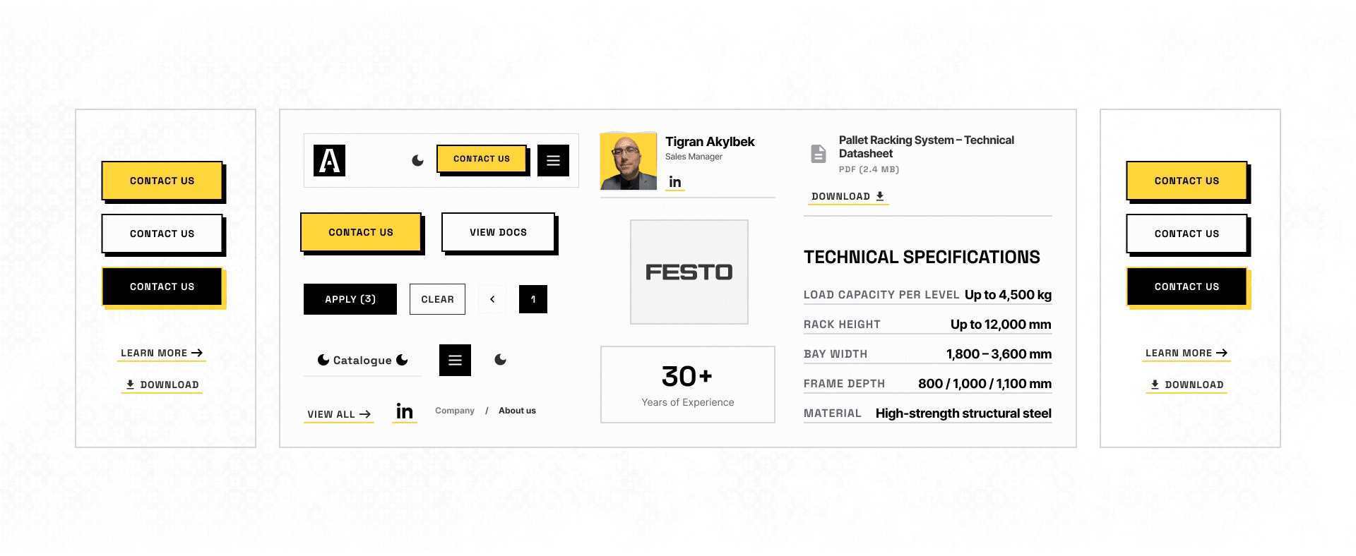 ADVANTEK | Айдентика & Сайт | Промышленная B2B платформа — Изображение №28 — Интерфейсы, Брендинг на Dprofile