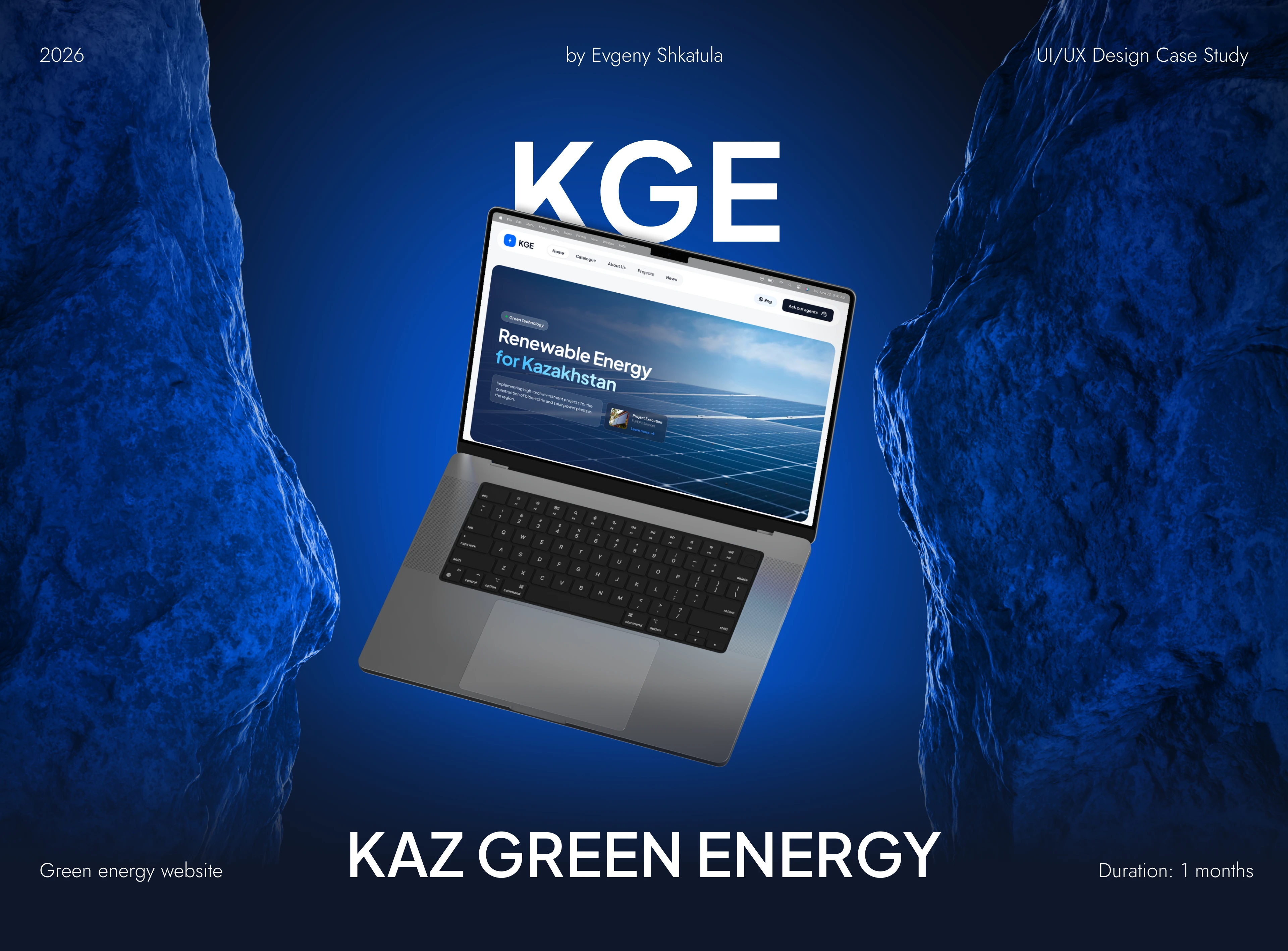 KGE — Веб сайт зелёной энергетики — Изображение №1 — Интерфейсы на Dprofile