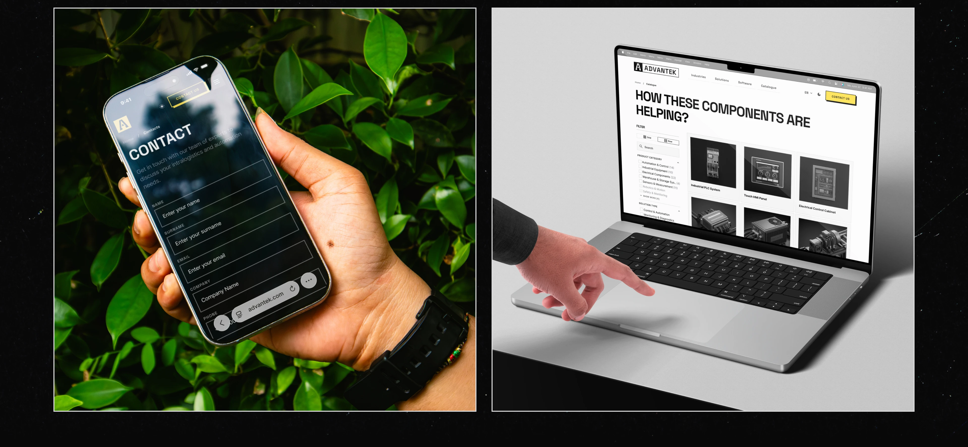 ADVANTEK | Айдентика & Сайт | Промышленная B2B платформа — Изображение №14 — Интерфейсы, Брендинг на Dprofile