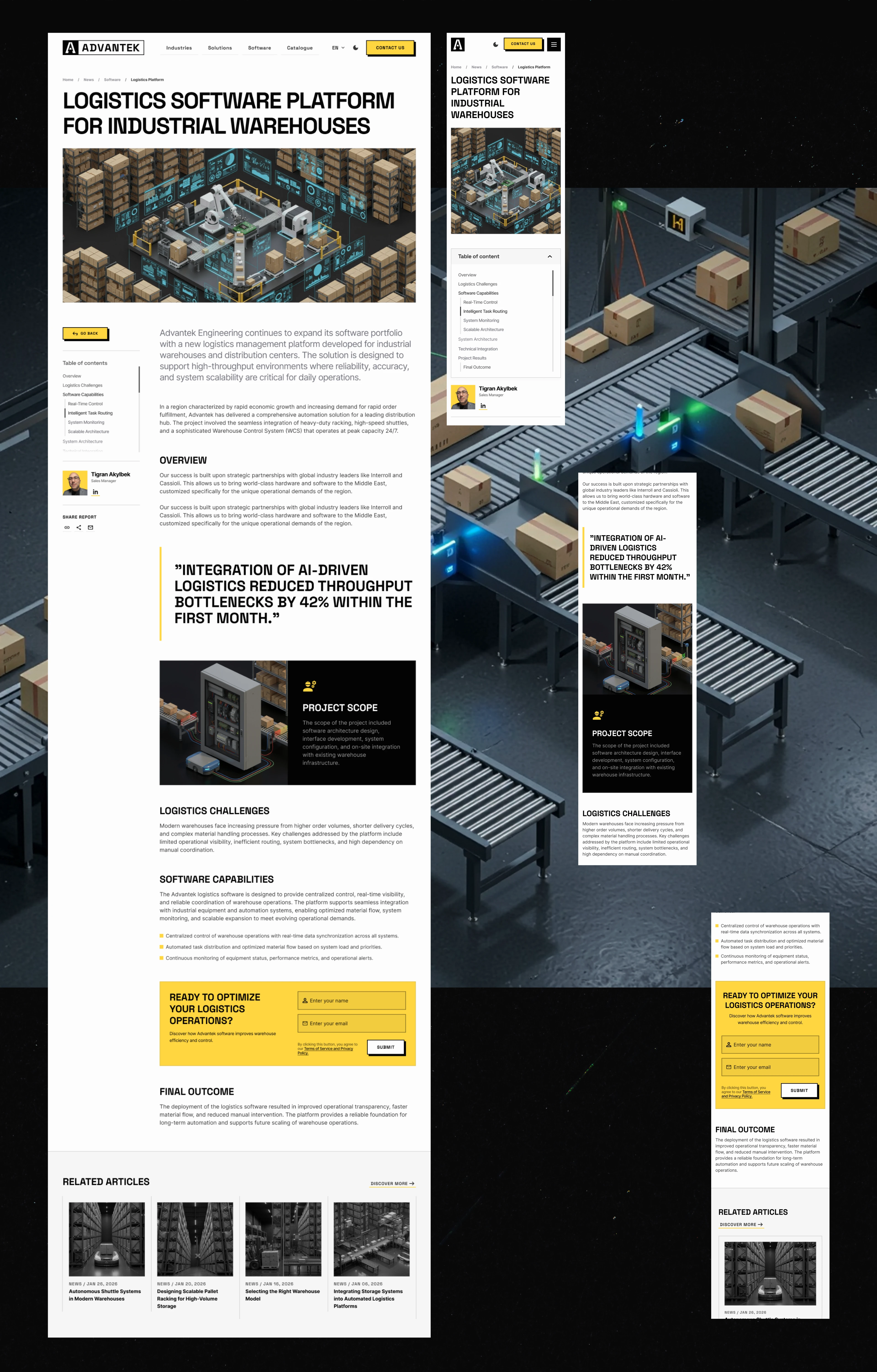 ADVANTEK | Айдентика & Сайт | Промышленная B2B платформа — Изображение №21 — Интерфейсы, Брендинг на Dprofile