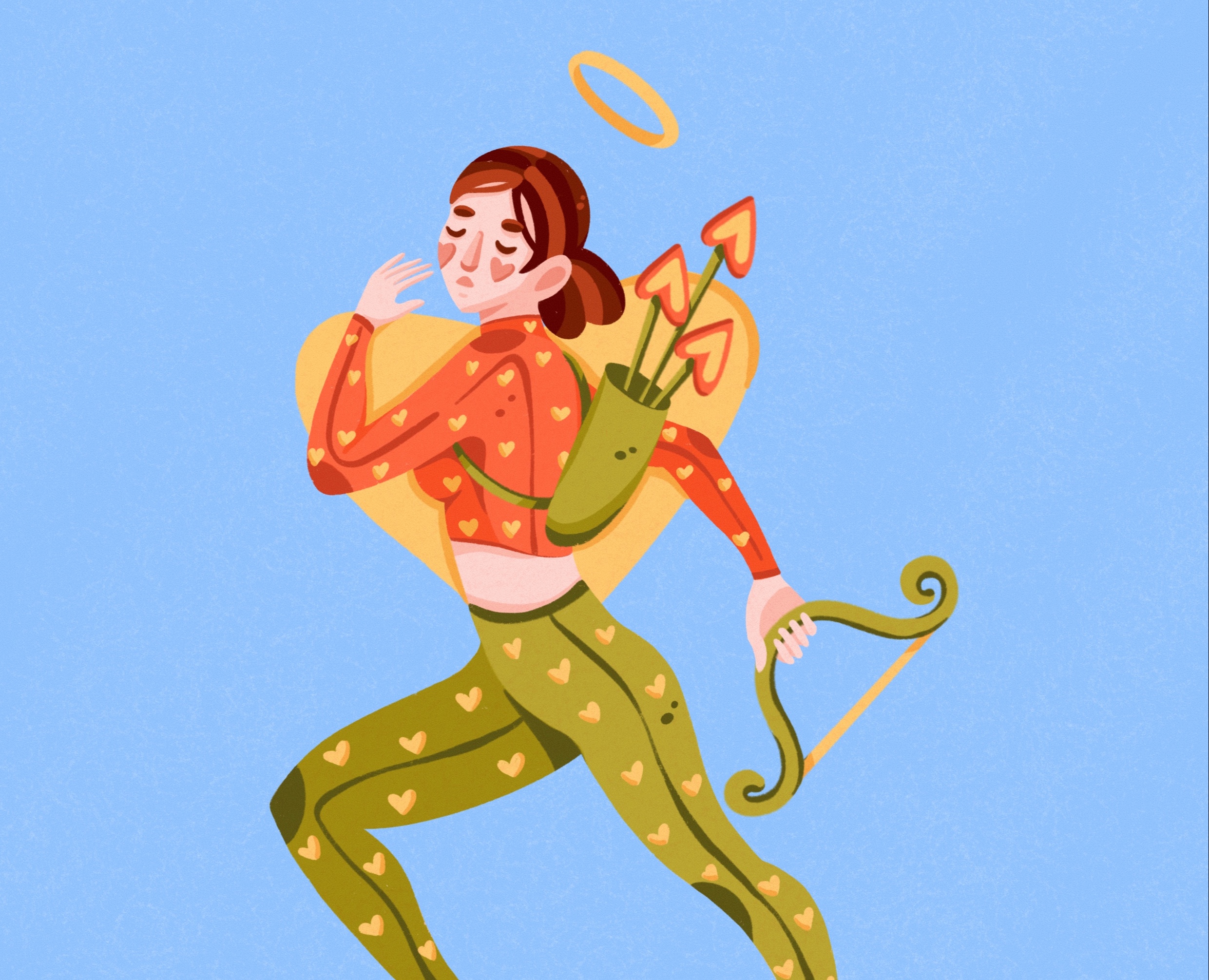 Happy Valentine’s Day — Иллюстрация, Графика на Dprofile