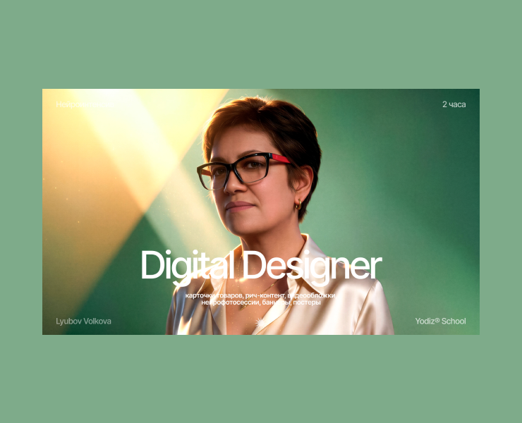 Yodiz® x Lyubov Volkova — Интерфейсы, Графика на Dprofile