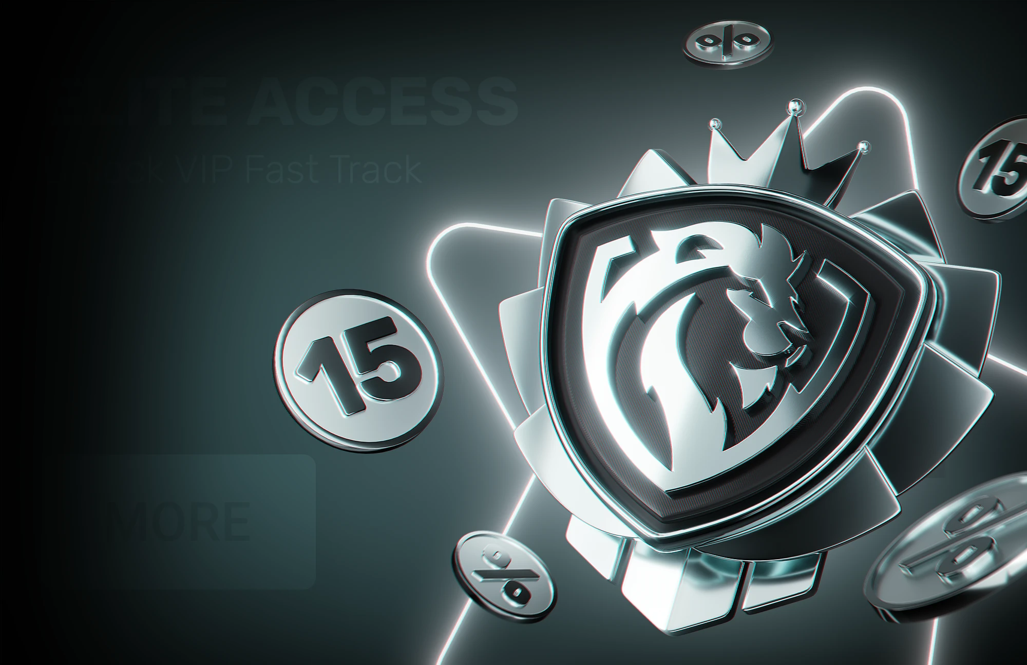 3D VIP-эмблема для гемблинга — Изображение №8 — 3D, Анимация на Dprofile