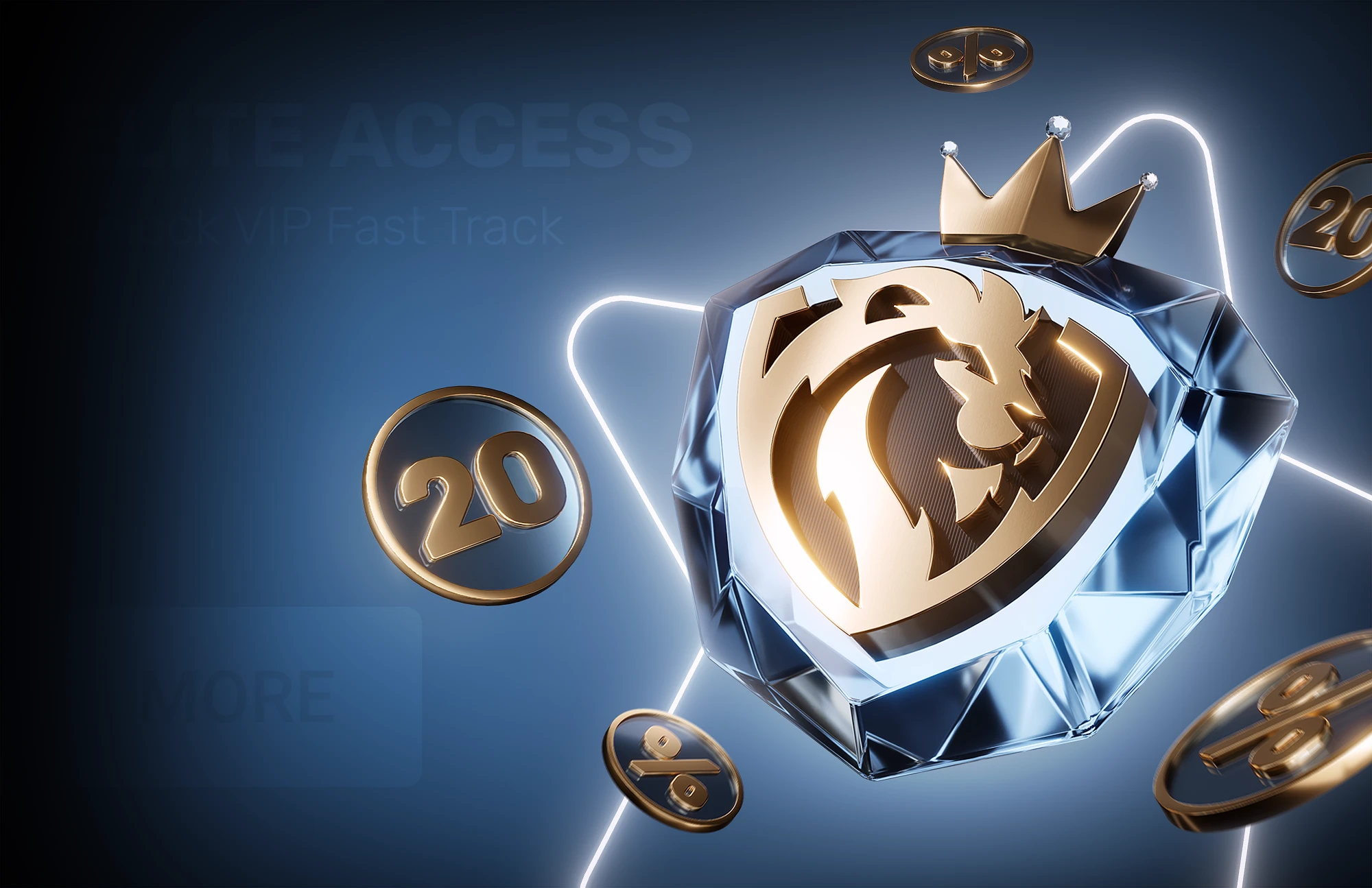 3D VIP-эмблема для гемблинга — Изображение №10 — 3D, Анимация на Dprofile