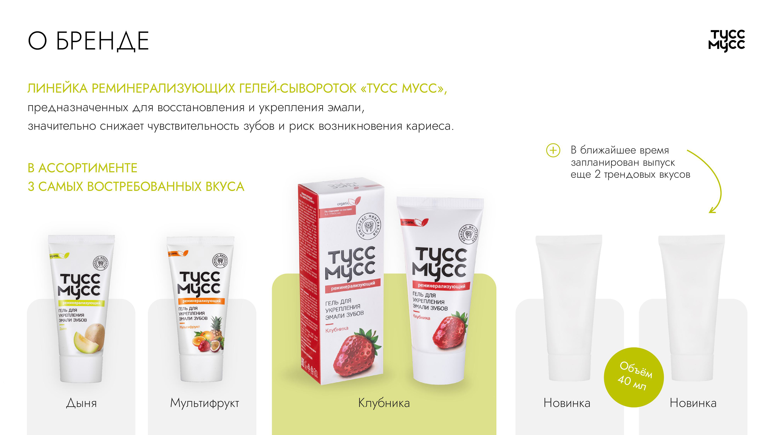 Презентация для товарной линейки зубных гелей — Изображение №3 — Маркетинг на Dprofile