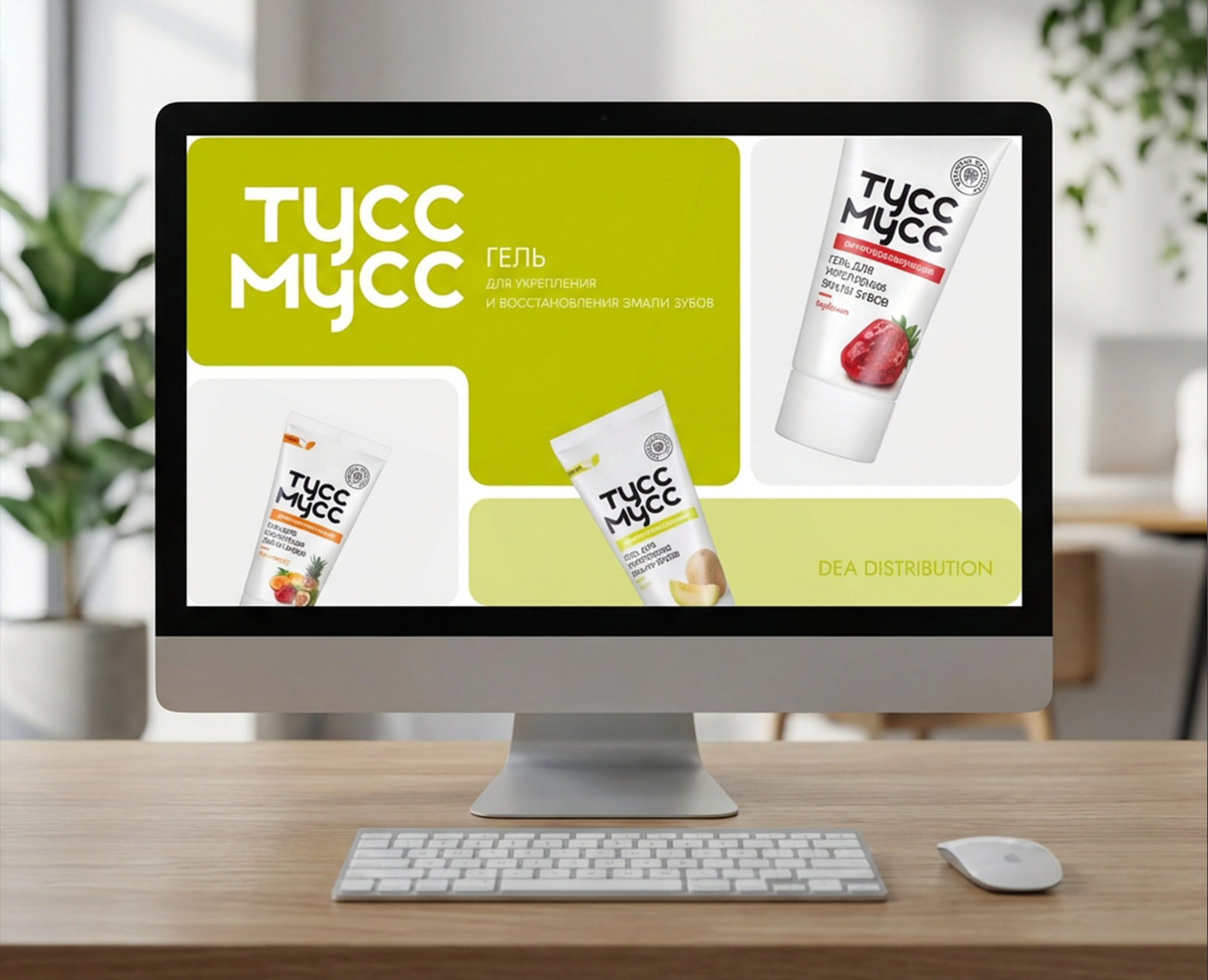 Презентация для товарной линейки зубных гелей — Маркетинг на Dprofile