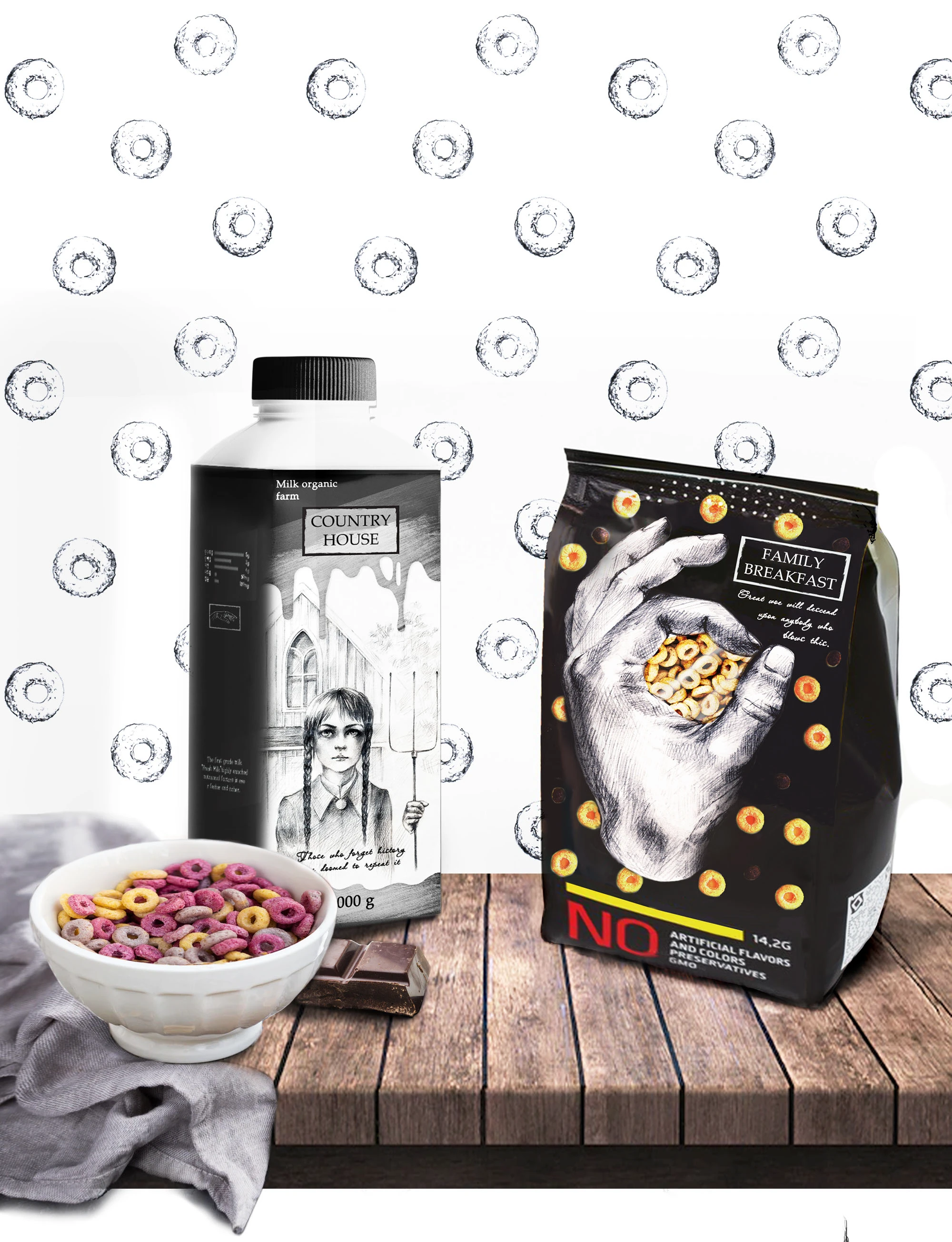 Чёрная Среда - концепт упаковки — Изображение №9 — Брендинг, Иллюстрация на Dprofile