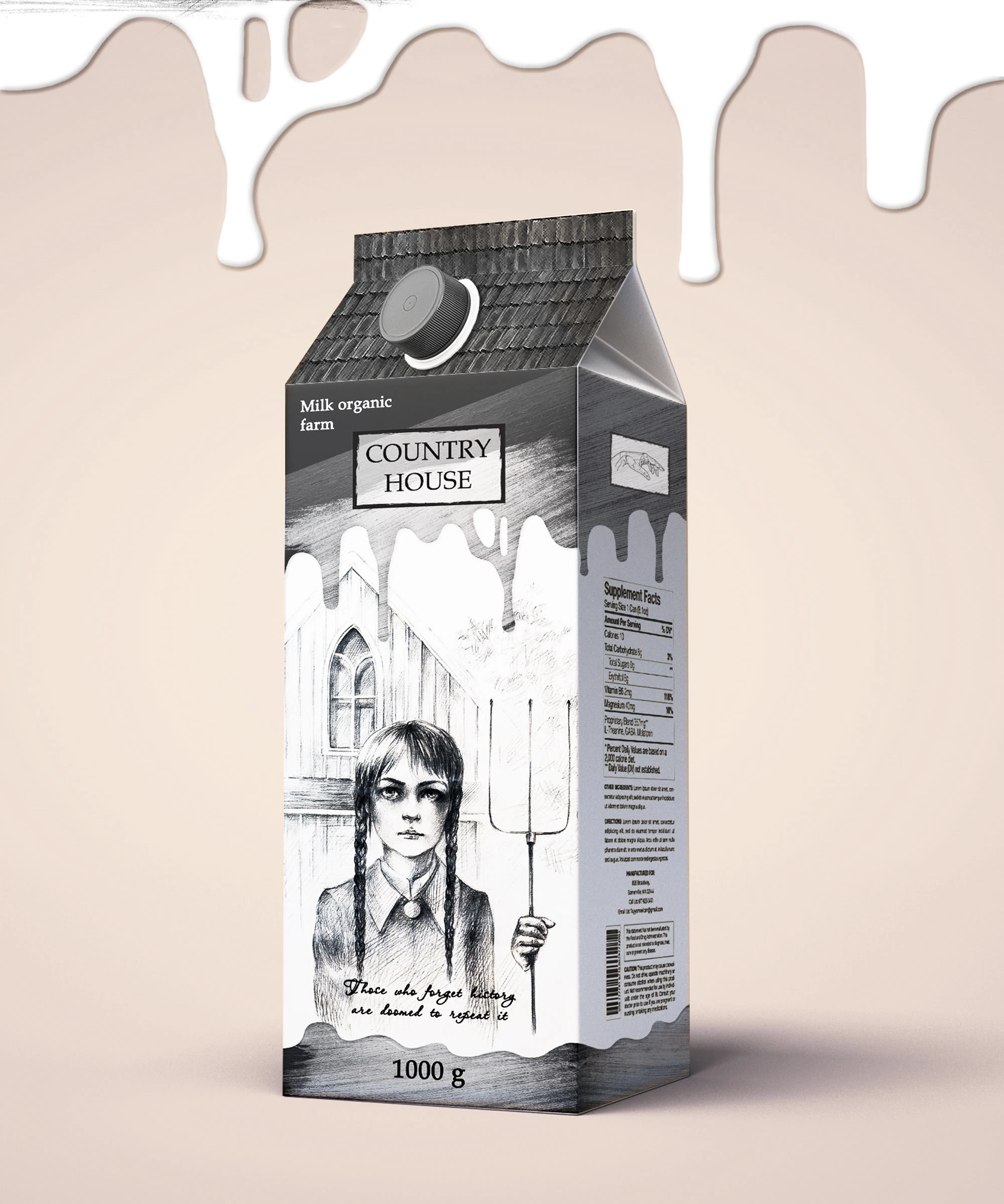 Чёрная Среда - концепт упаковки — Изображение №3 — Брендинг, Иллюстрация на Dprofile