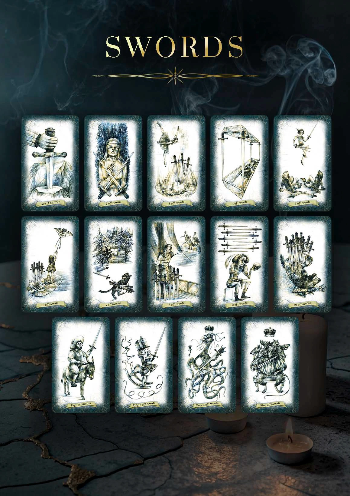 Таро сумеречных сказок — Изображение №5 — Иллюстрация, Графика на Dprofile