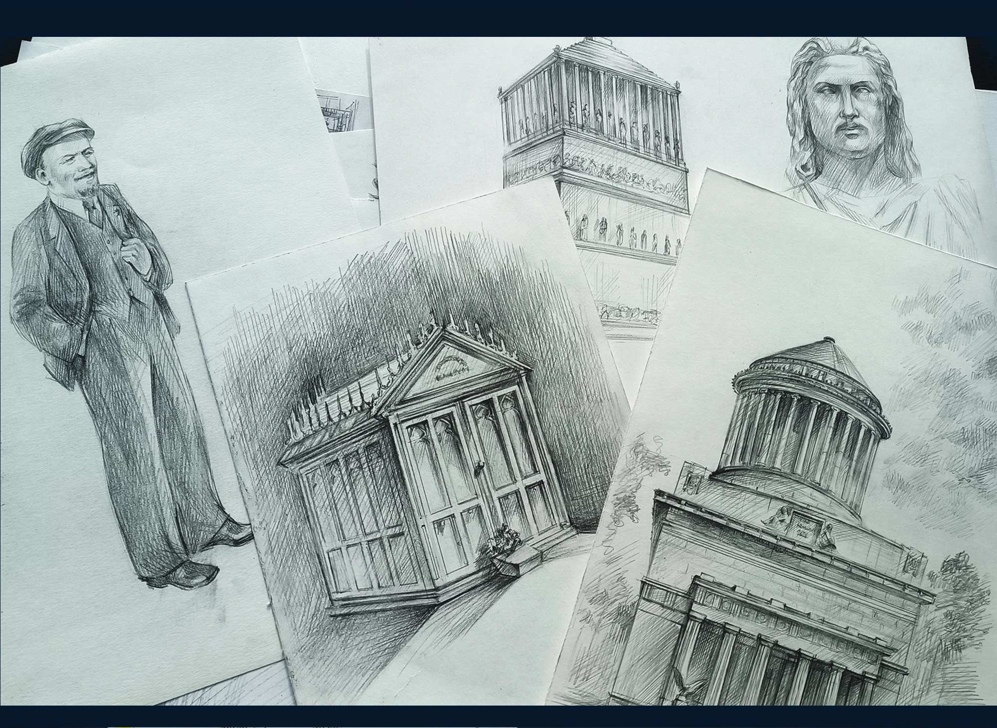 R.I.P. Всемирная история кладбищ глазами художника — Изображение №6 — Иллюстрация, Графика на Dprofile