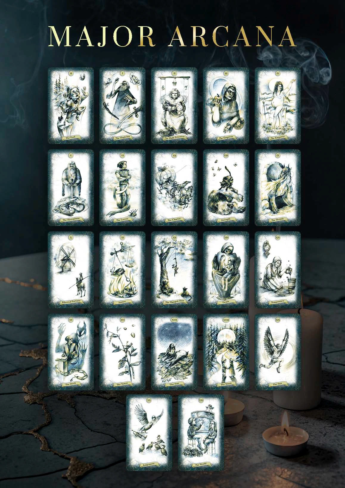 Таро сумеречных сказок — Изображение №4 — Иллюстрация, Графика на Dprofile