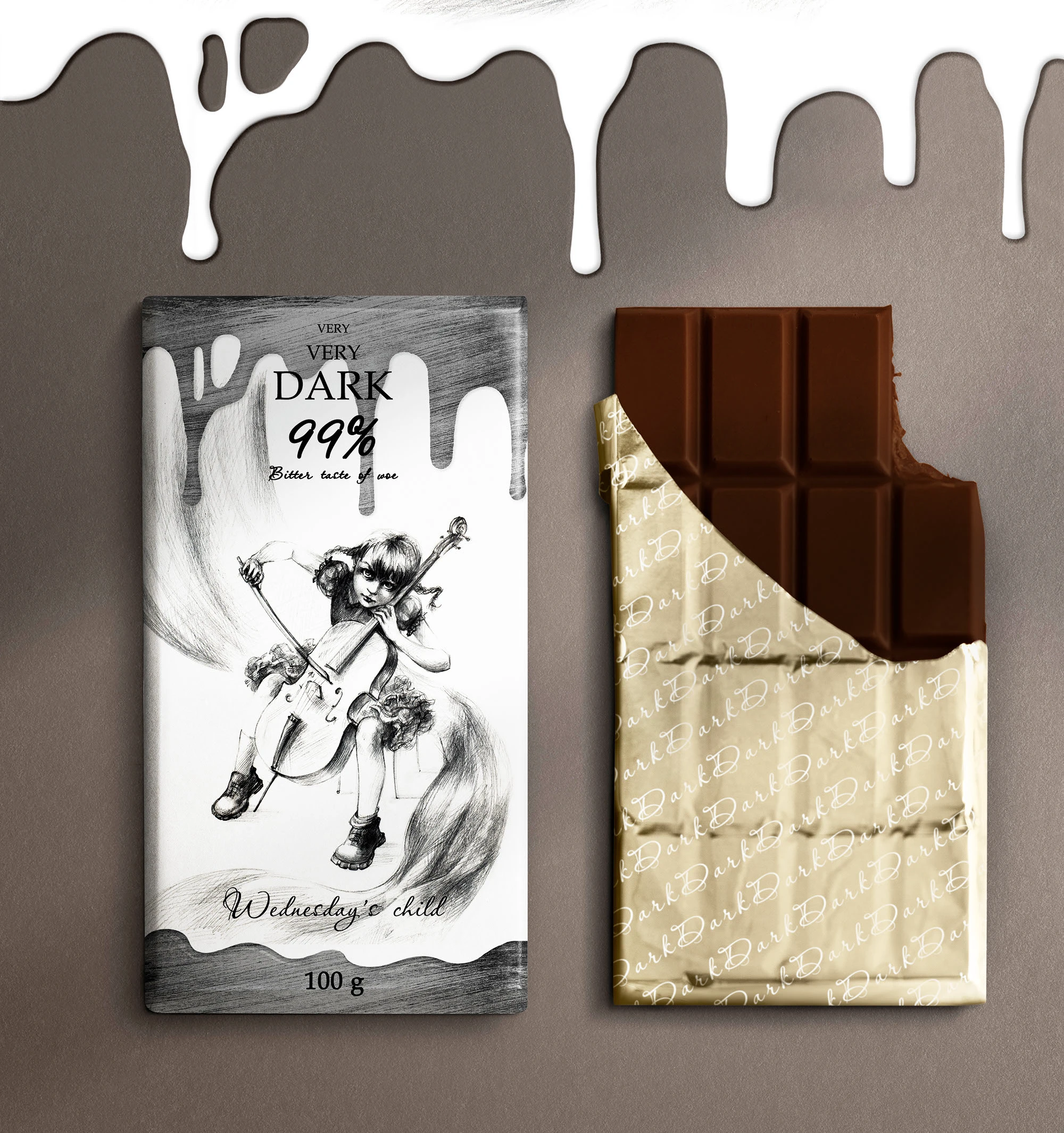 Чёрная Среда - концепт упаковки — Изображение №6 — Брендинг, Иллюстрация на Dprofile