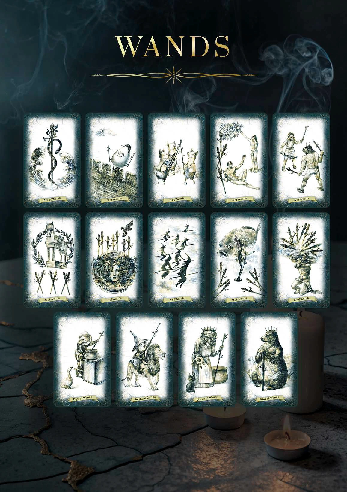 Таро сумеречных сказок — Изображение №8 — Иллюстрация, Графика на Dprofile