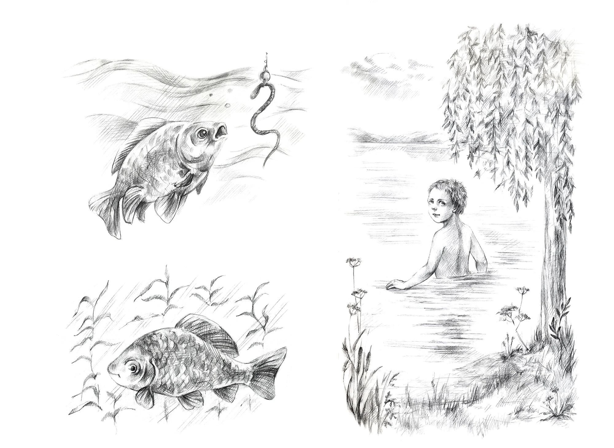 Иллюстрации для детской книги о животных — Изображение №2 — Иллюстрация, Графика на Dprofile