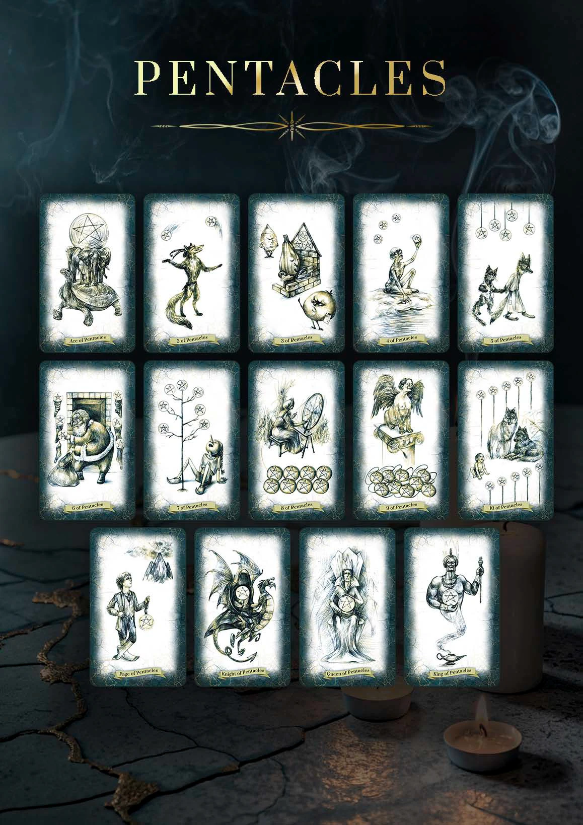 Таро сумеречных сказок — Изображение №7 — Иллюстрация, Графика на Dprofile