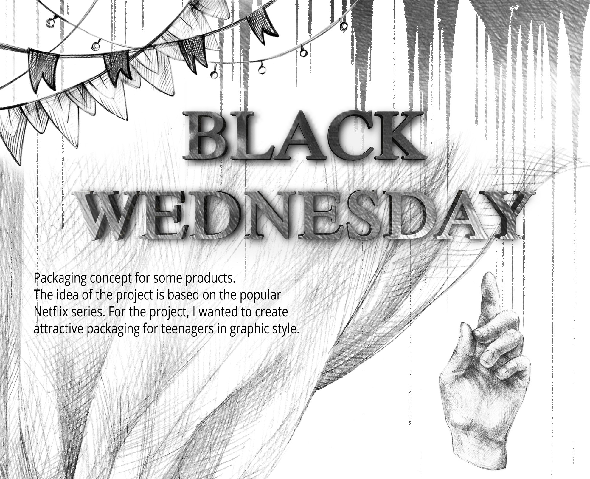 Чёрная Среда - концепт упаковки — Брендинг, Иллюстрация на Dprofile