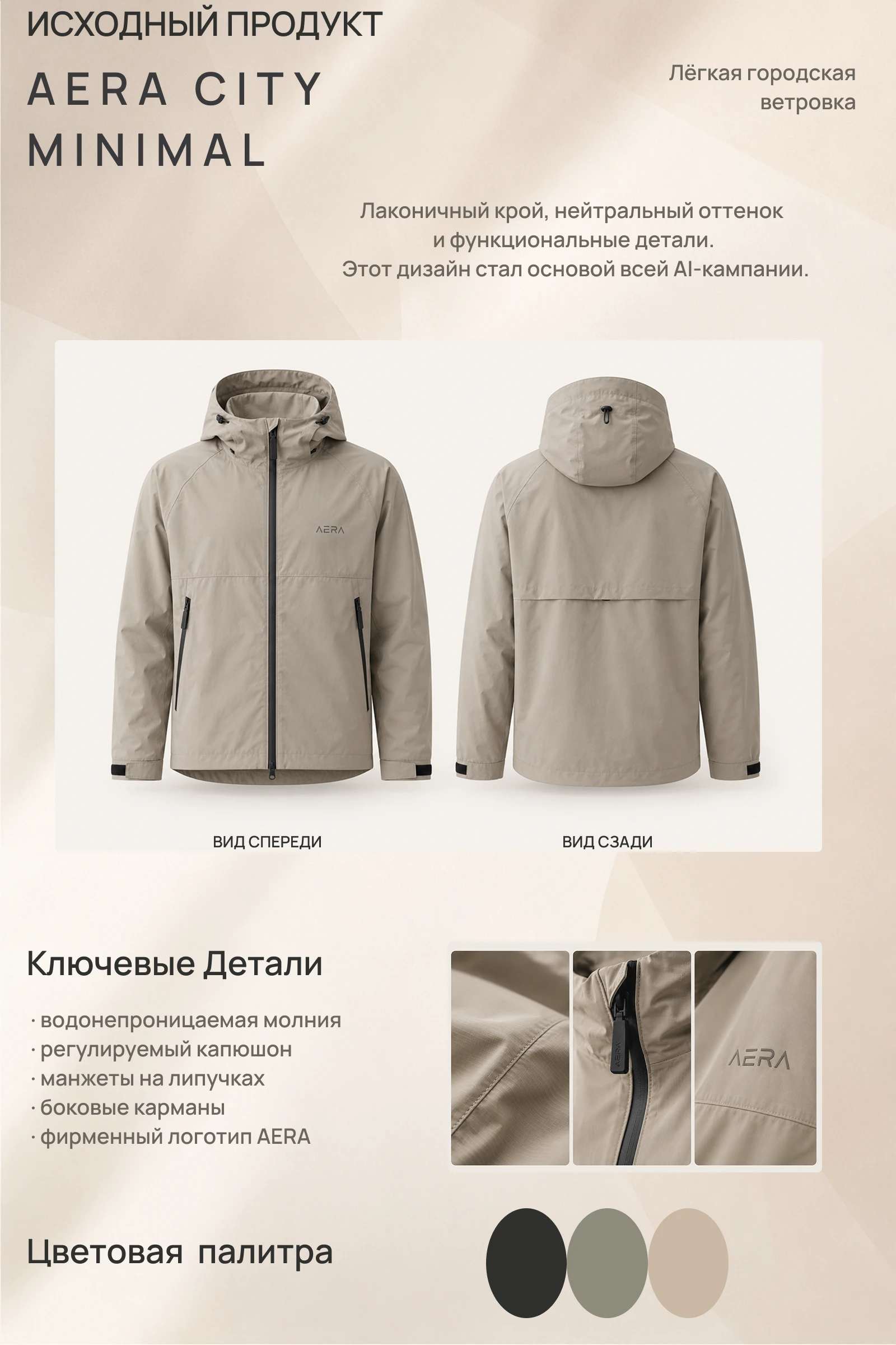 AERA — AI-кампания для бренда одежды — Изображение №3 — Графика, Нейро на Dprofile