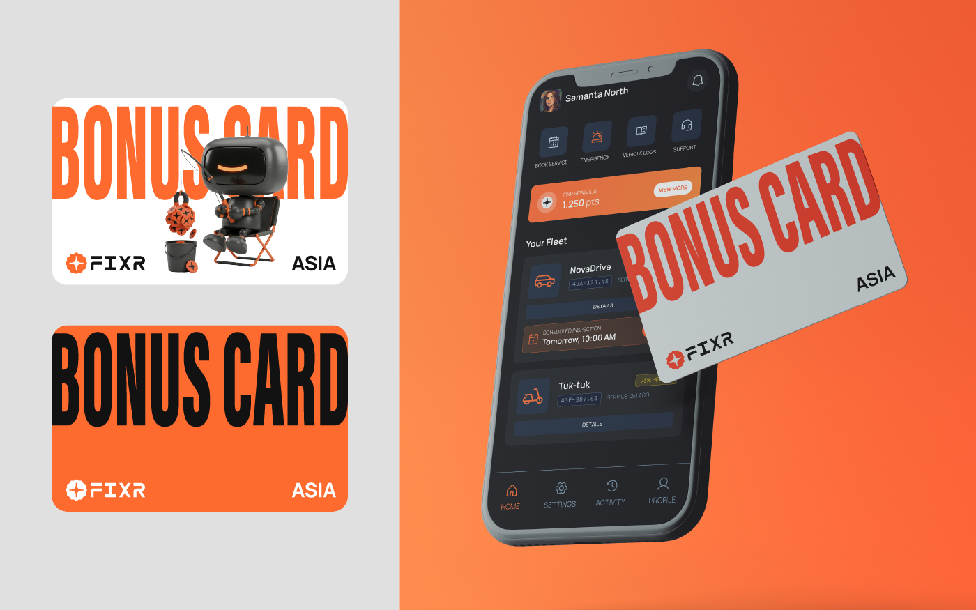 FIXR — Фирменный стиль для роботизированного автосервиса — Изображение №20 — Брендинг, Промдизайн на Dprofile