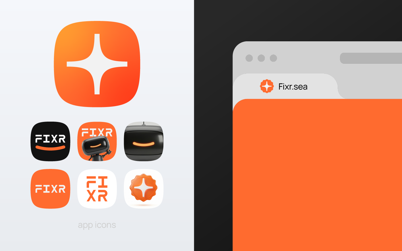 FIXR — Фирменный стиль для роботизированного автосервиса — Изображение №4 — Брендинг, Промдизайн на Dprofile