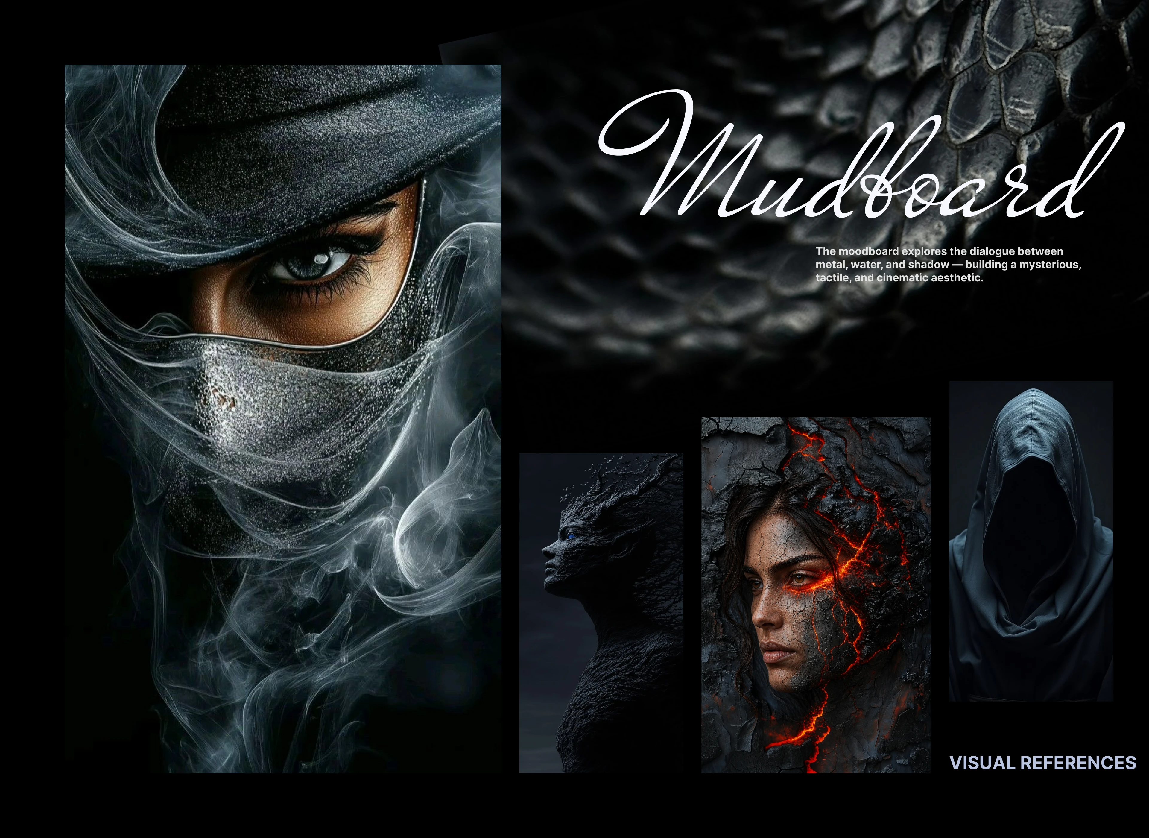 THE WOMAN & THE RELIC AI Visual Campaign — Изображение №4 — Интерфейсы, Графика на Dprofile