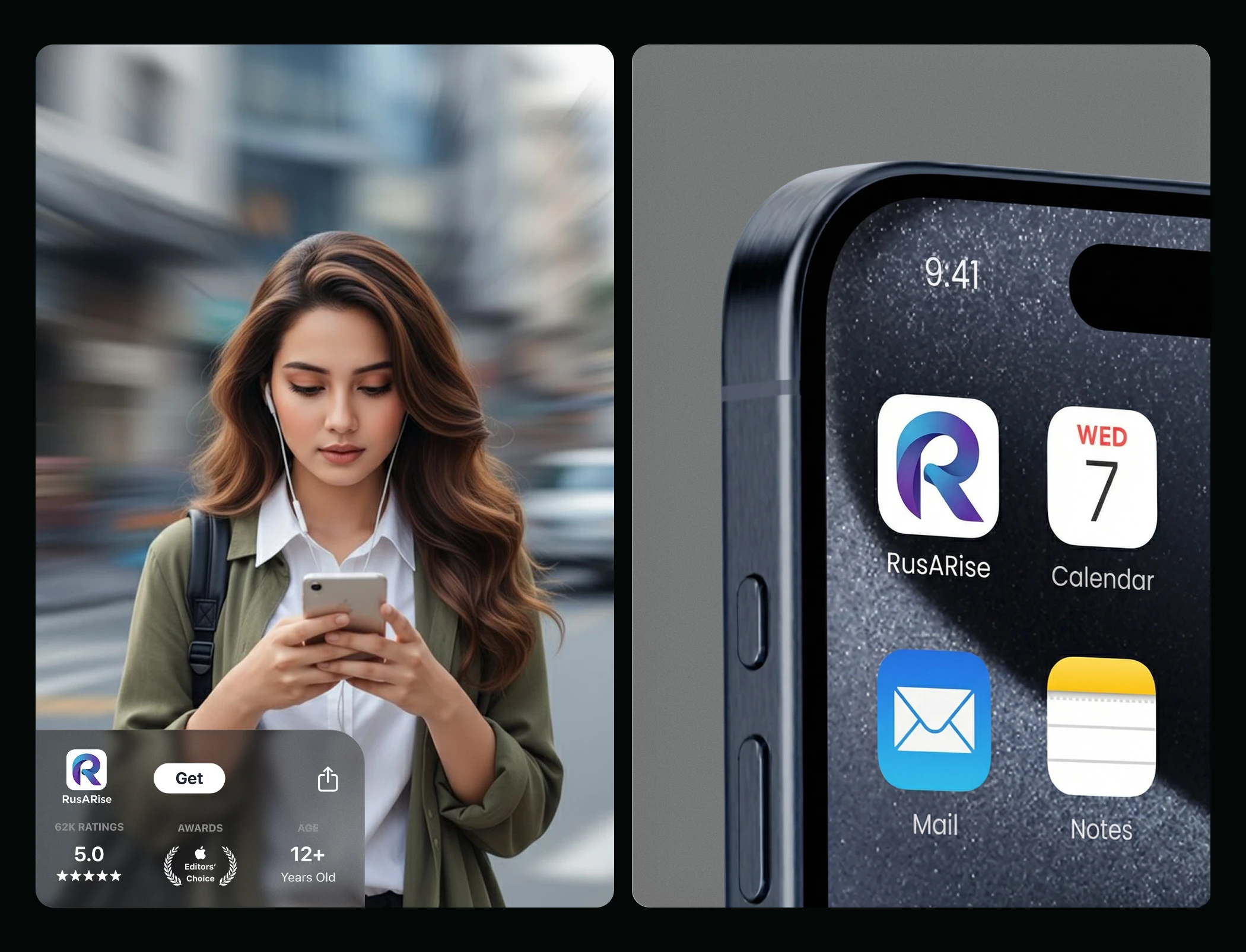 Mobile app RusARise — Изображение №6 — Интерфейсы, Графика на Dprofile