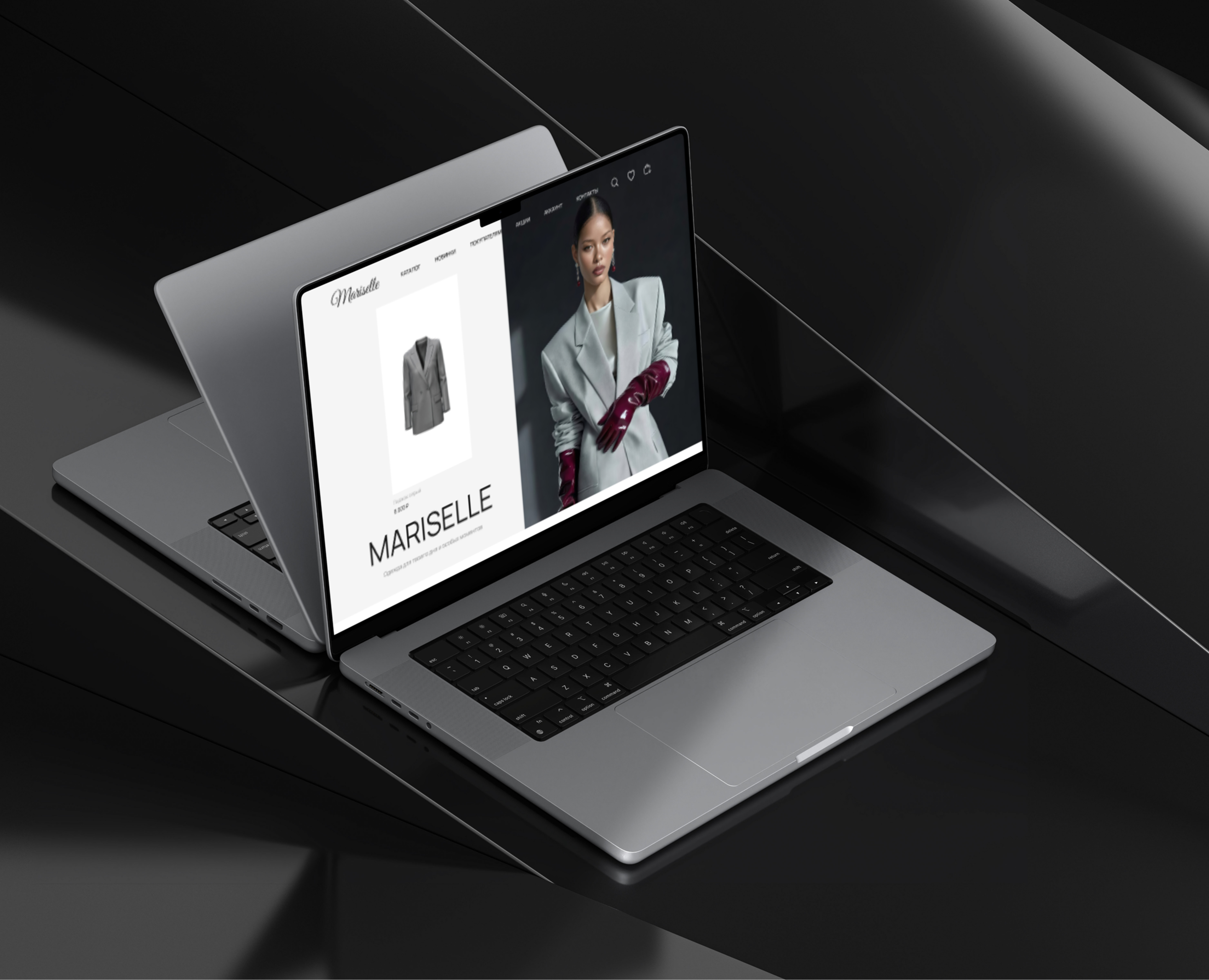 Mariselle online store — Интерфейсы, Графика на Dprofile